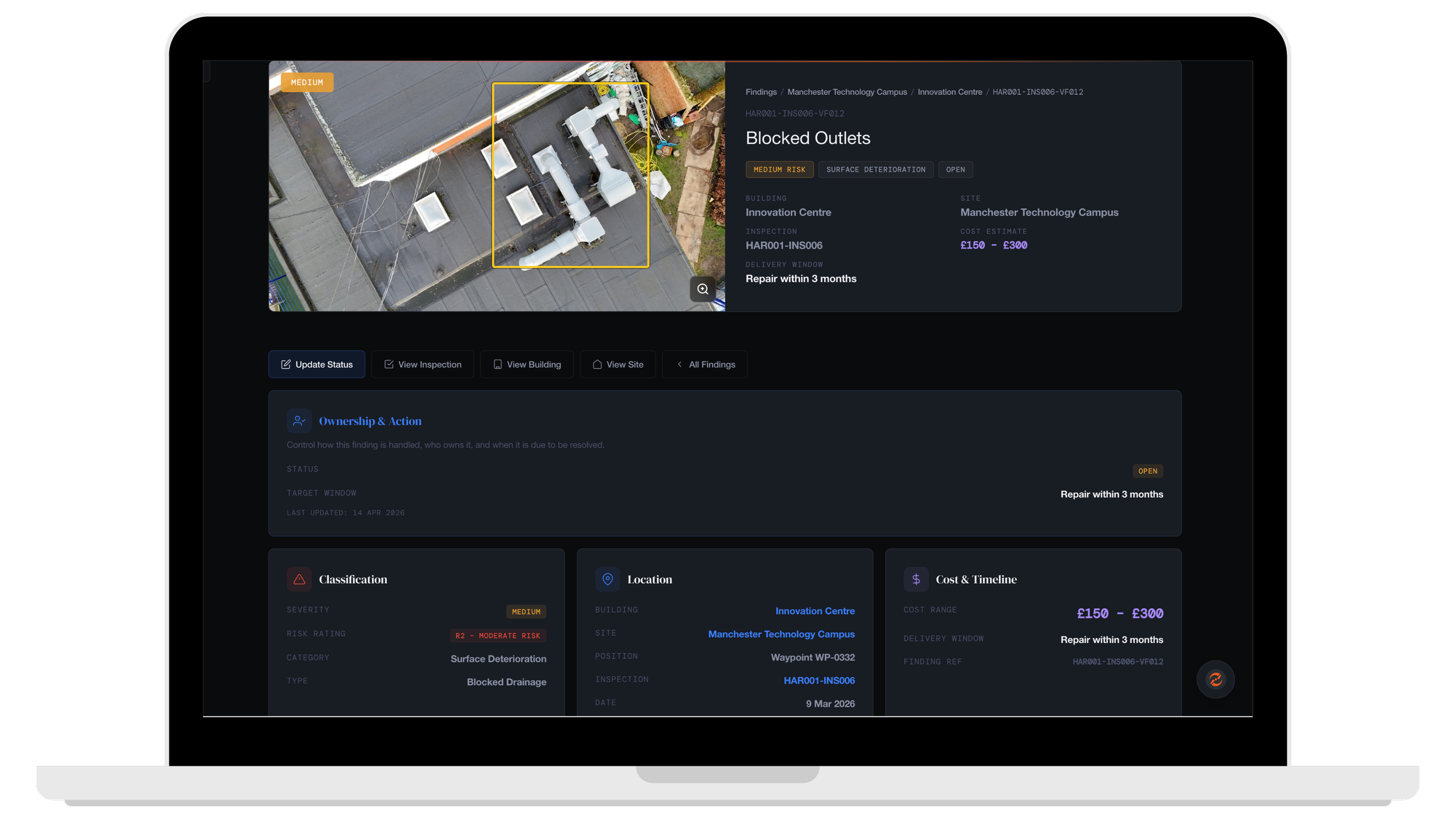 Validated findings mapped to regulations and delivered through the Atlas platform