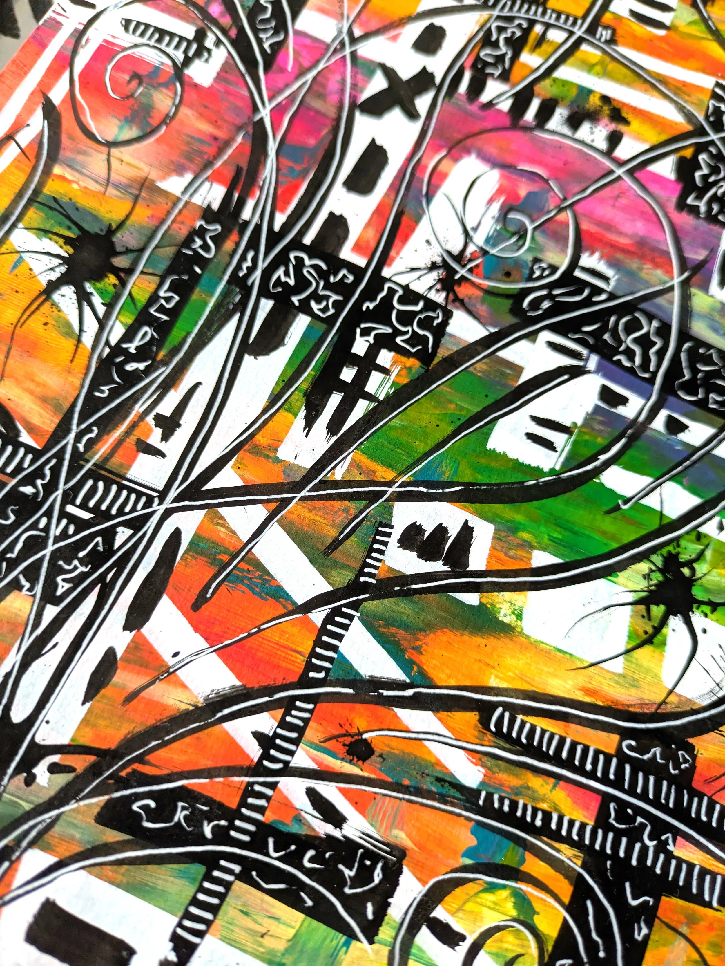 Warming art on a cold day