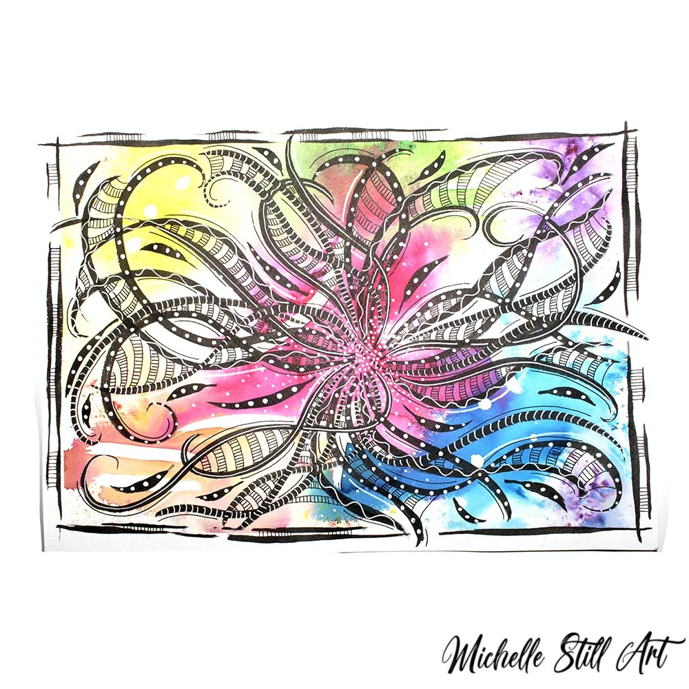 Under the water art vibes