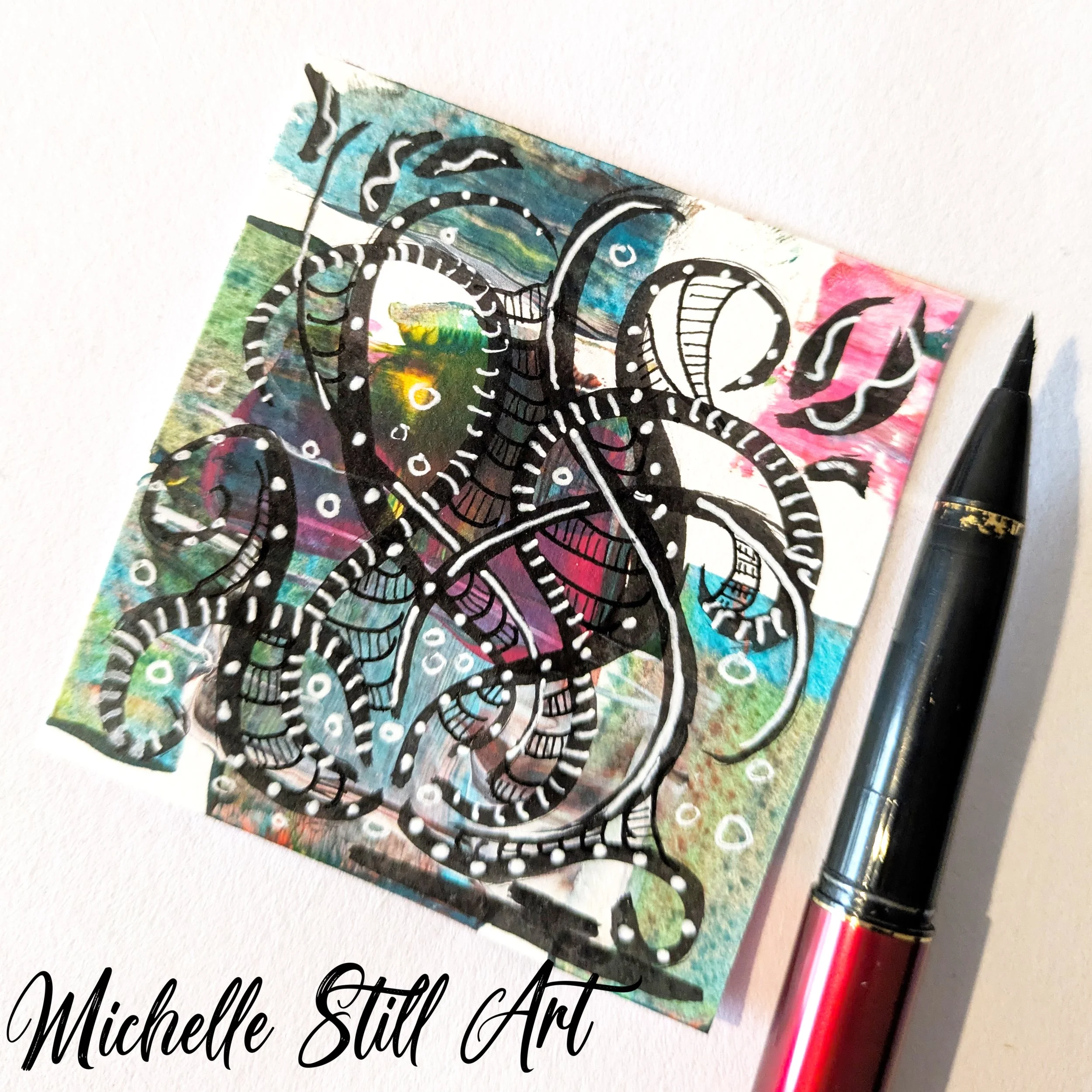 Mini Micro art doodle