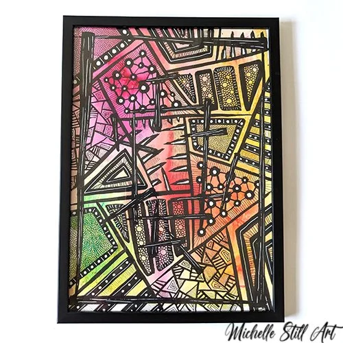 The start of a new phase of painting style