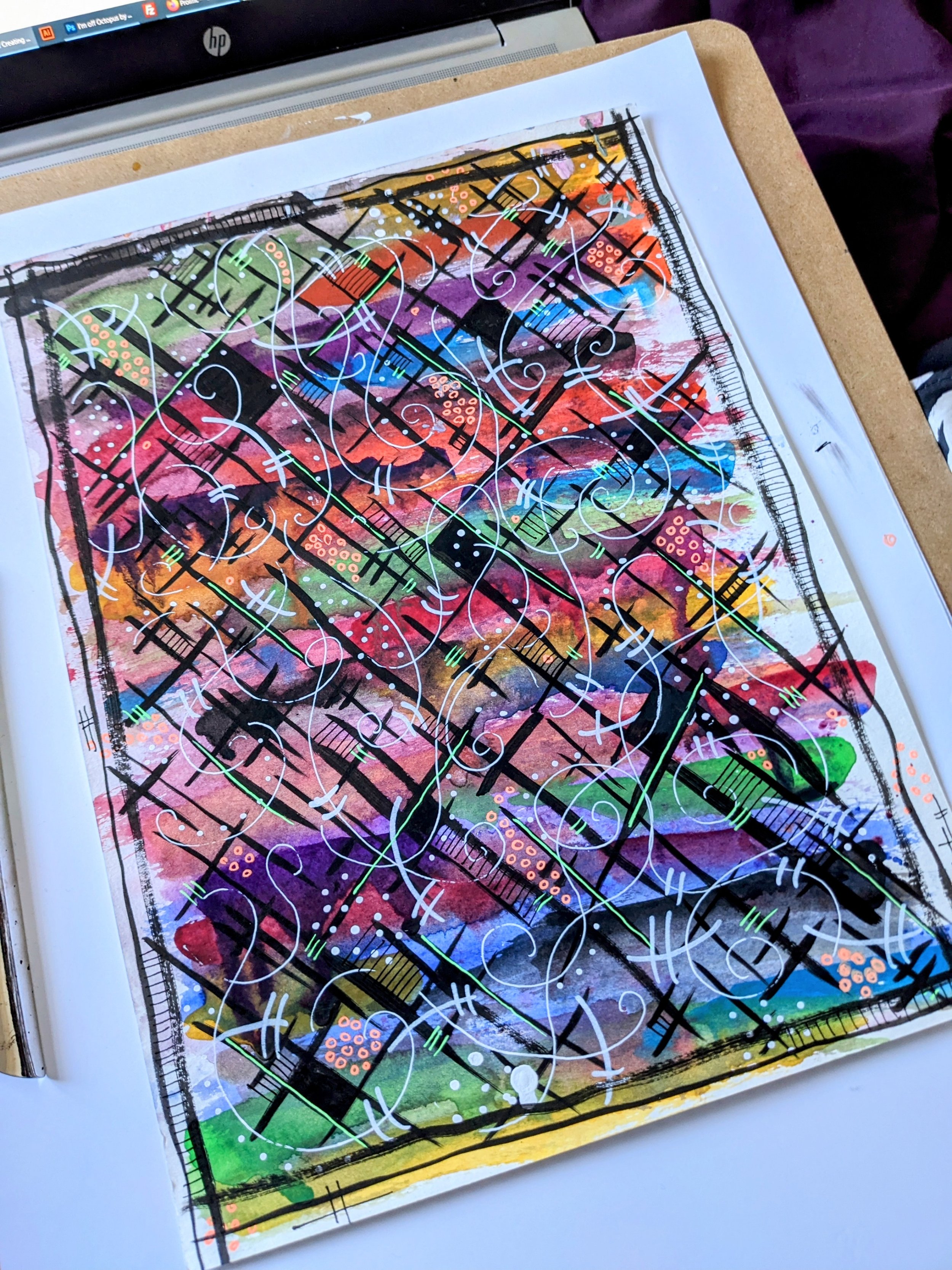 Abstract art explosion!