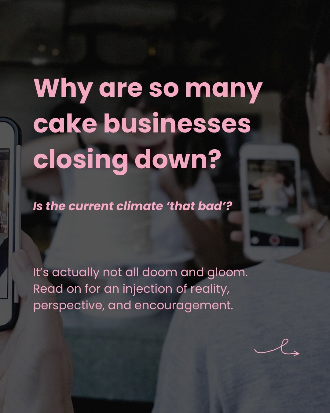 Forget the how, let&rsquo;s start with the vision: 

What does your ideal cake business look like? 

Don&rsquo;t be afraid to share it in the comments. 

Start with the vision that serves you, and the how will come to you. YOu&rsquo;ve got this 🫵
