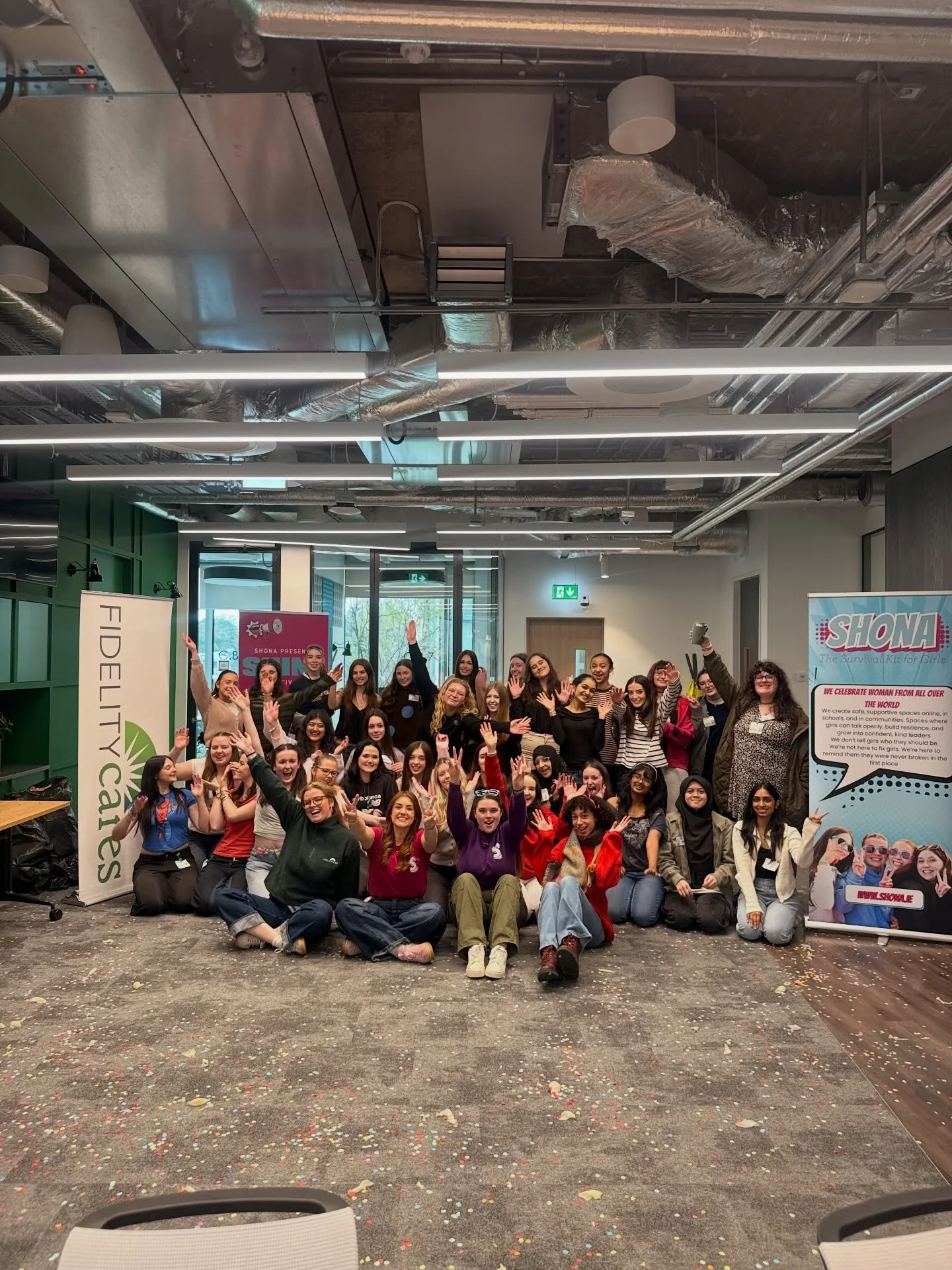 We had an amazing day with our Junior Ambassadors and partner @fidelityinvestments 

We spent the day hearing about the amazing changes our girls are bringing to to their school and communities, the girls shared their experiences on gender bias in th