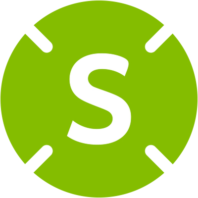 Microsoft Surface logo with a green circular background and a white S in the center.