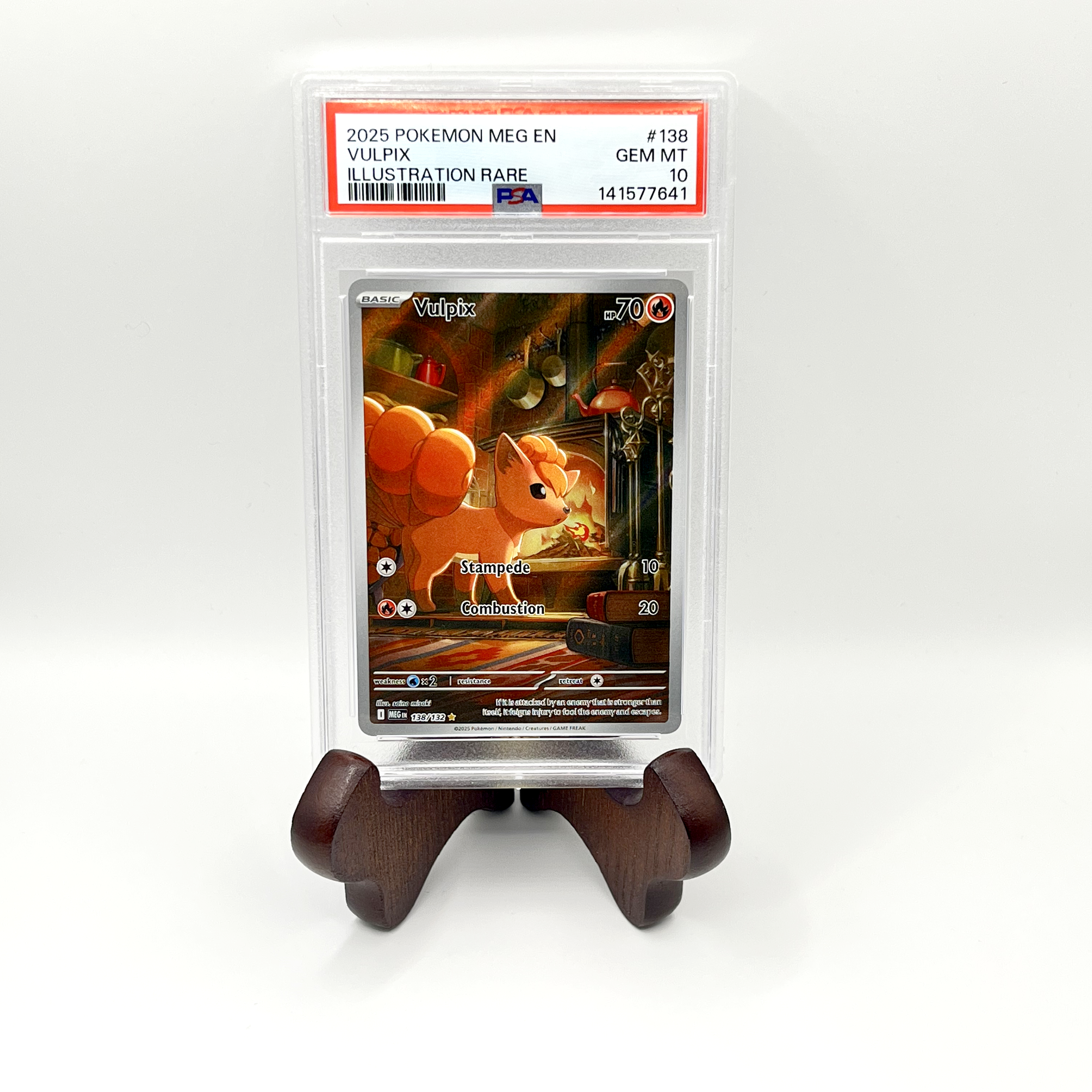 2025 Vulpix IR PSA 10