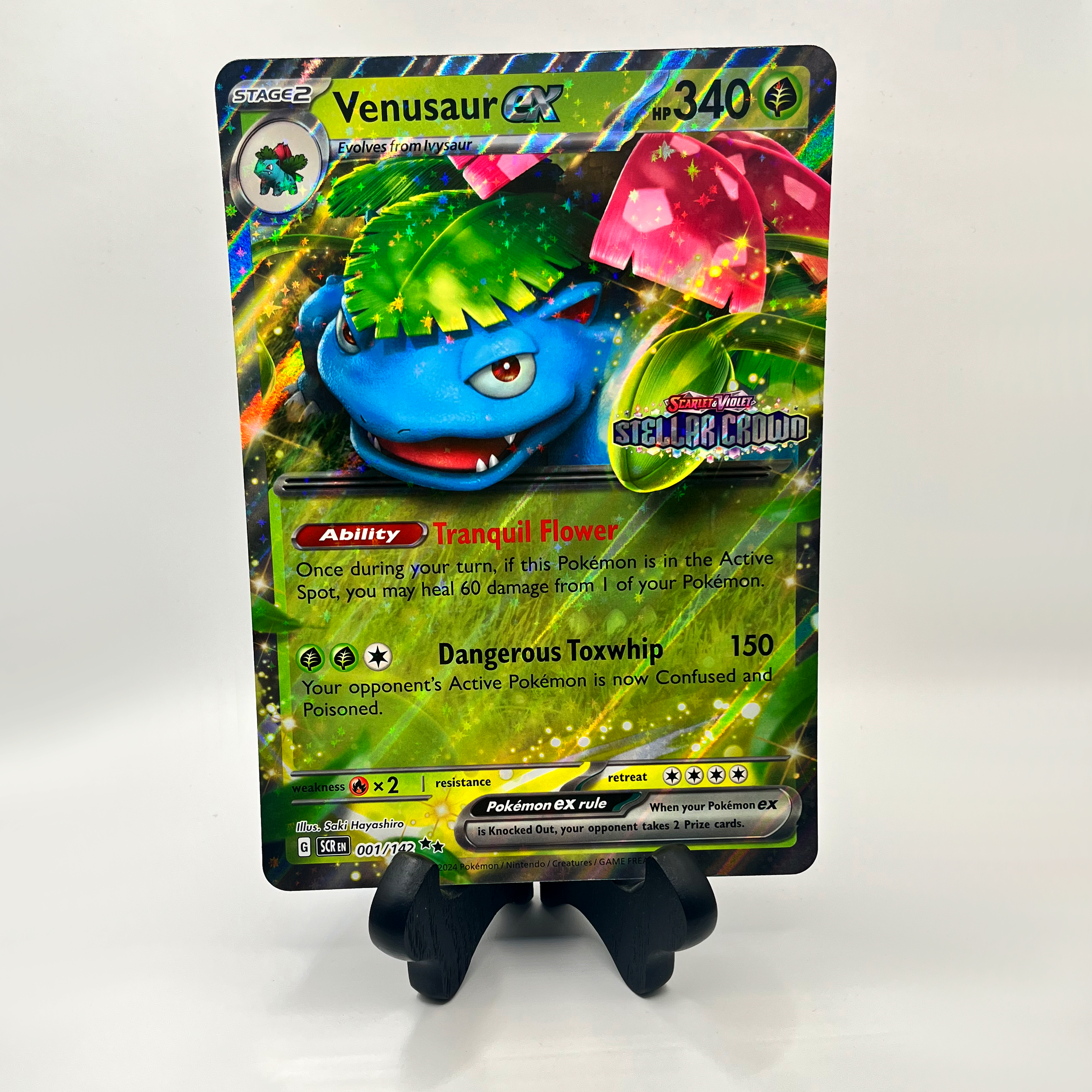Venusaur EX  Stamped Jumbo