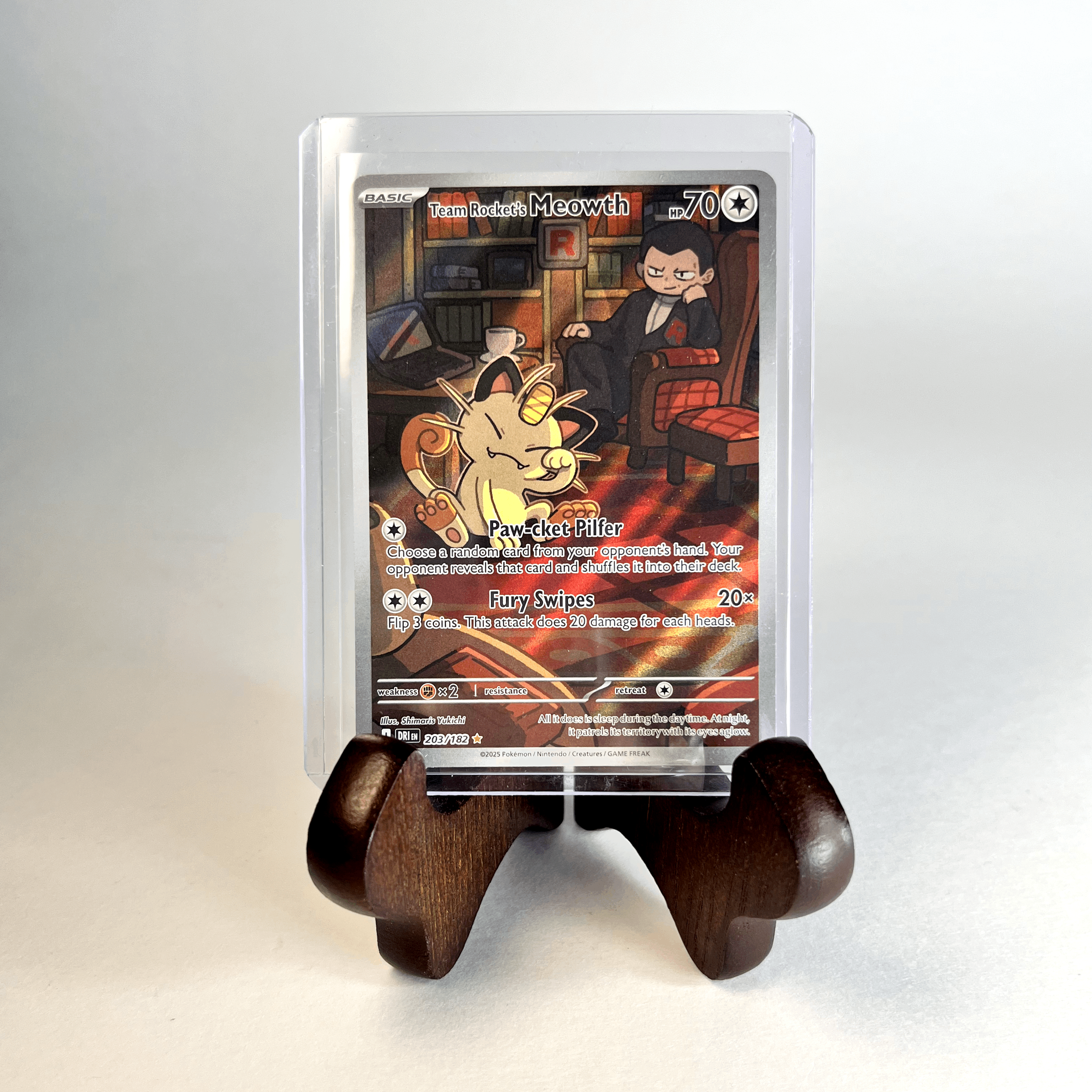 Team Rocket's Meowth IR