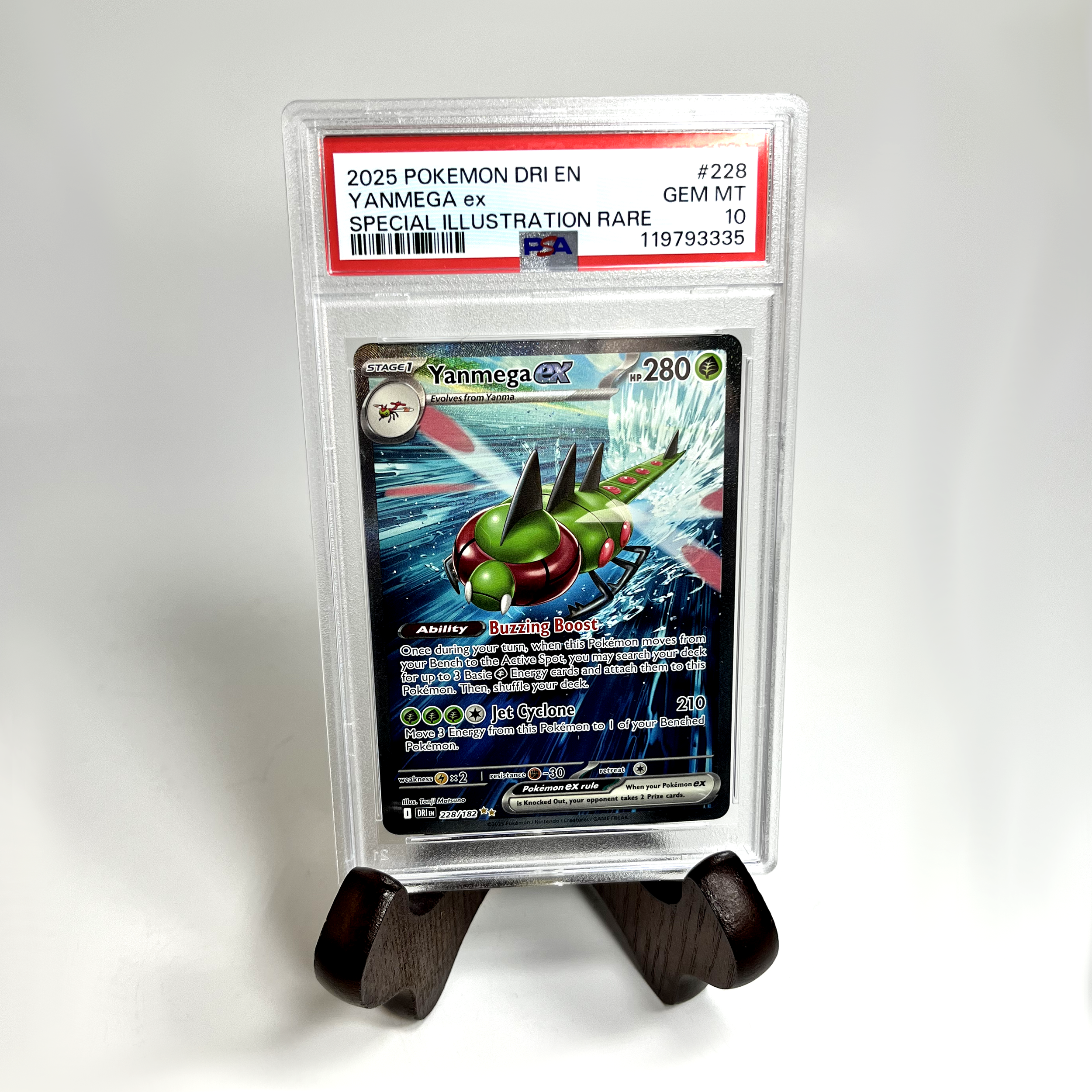 2025 Yanmega EX Gem Mint 10