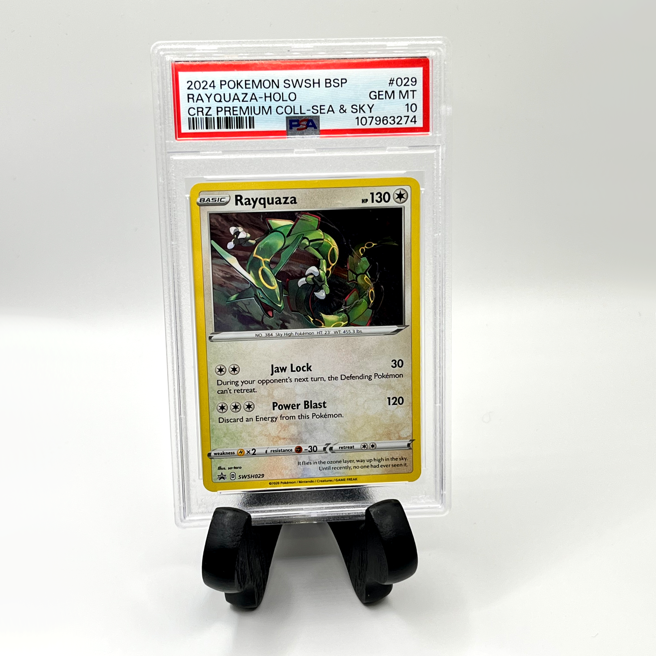2024 Rayquaza Premium Collection Sea & Sky PSA 10