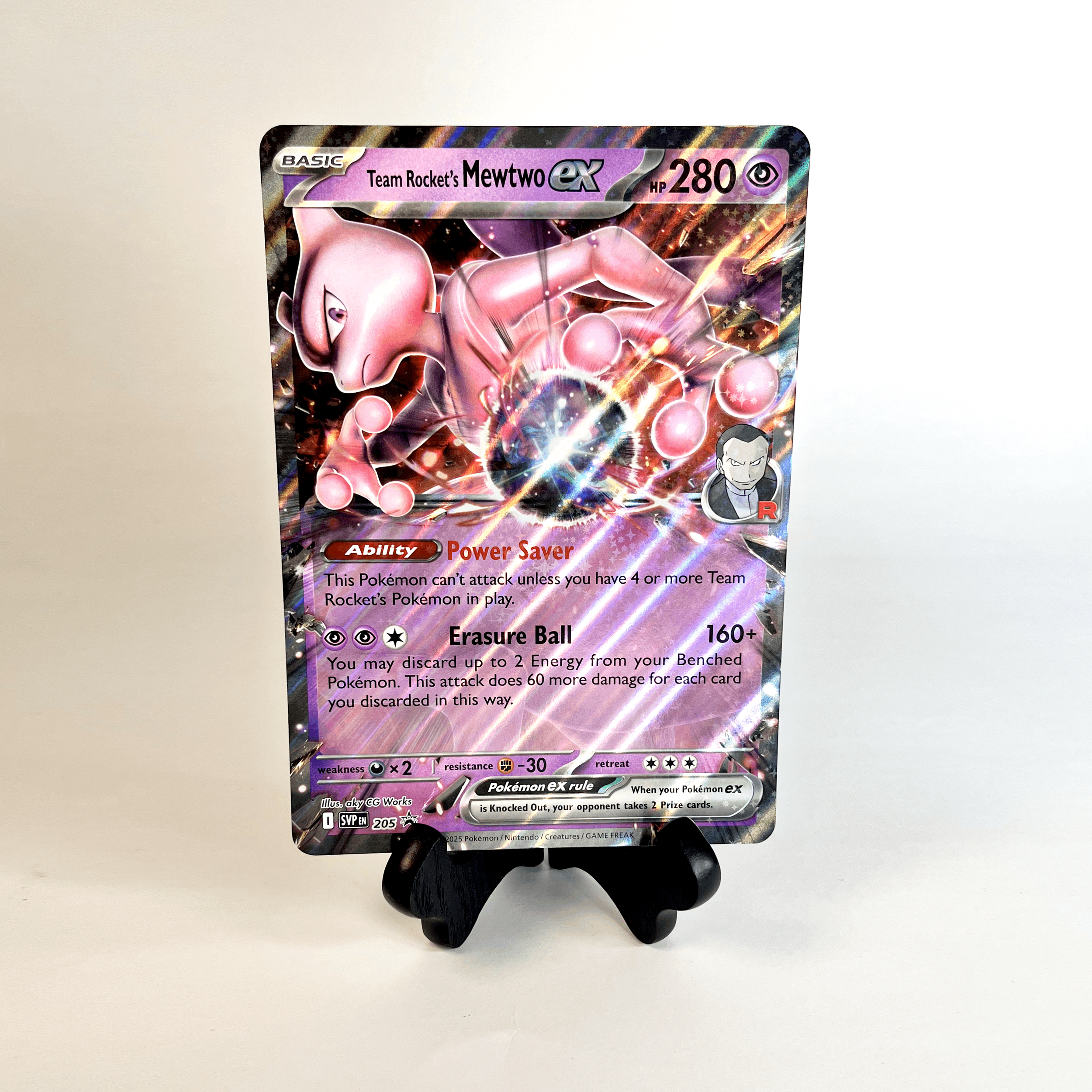 Team Rocket's Mewtwo EX Jumbo Print