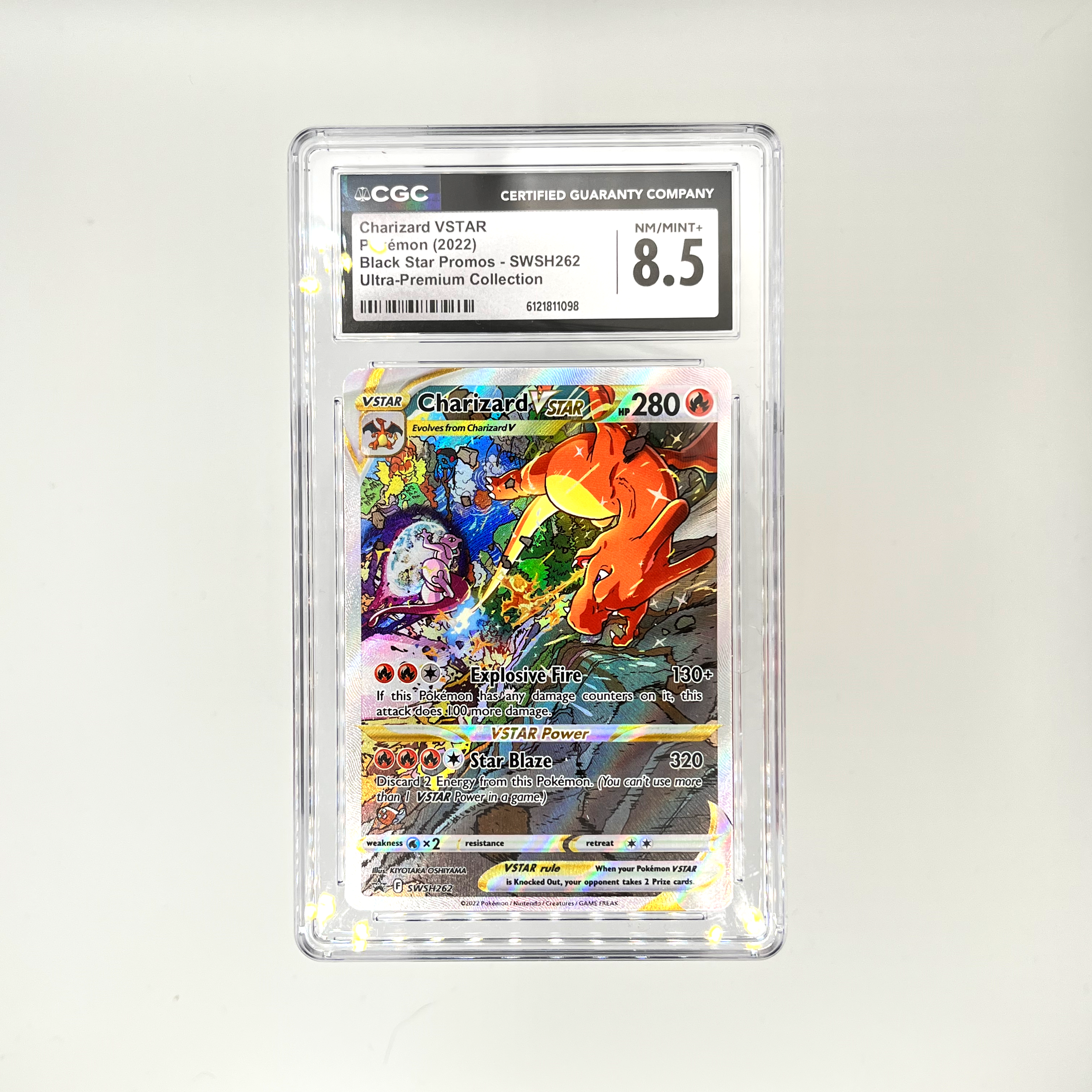 2022 Charizard Vstar CGC 8.5