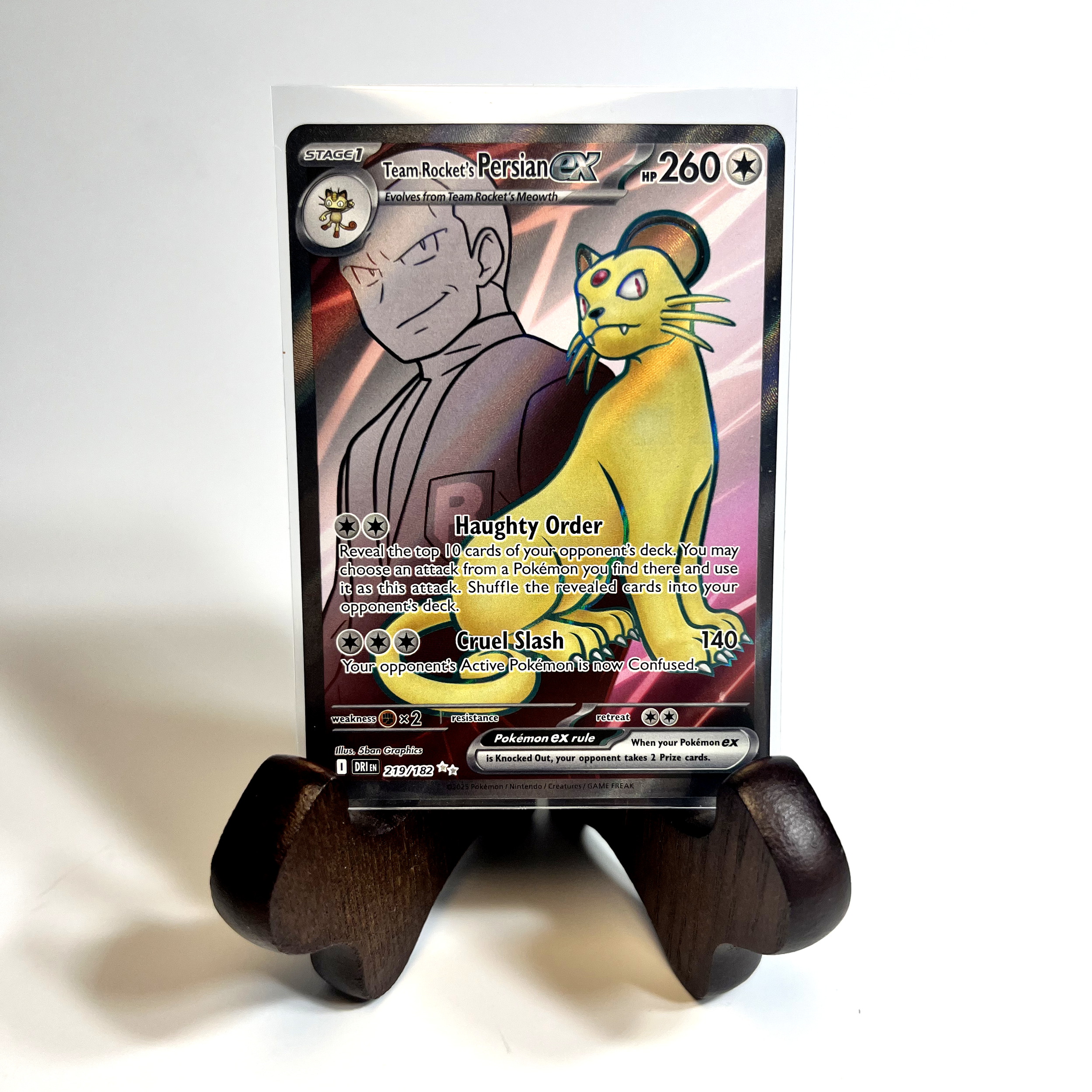 Team Rocket's Persian EX