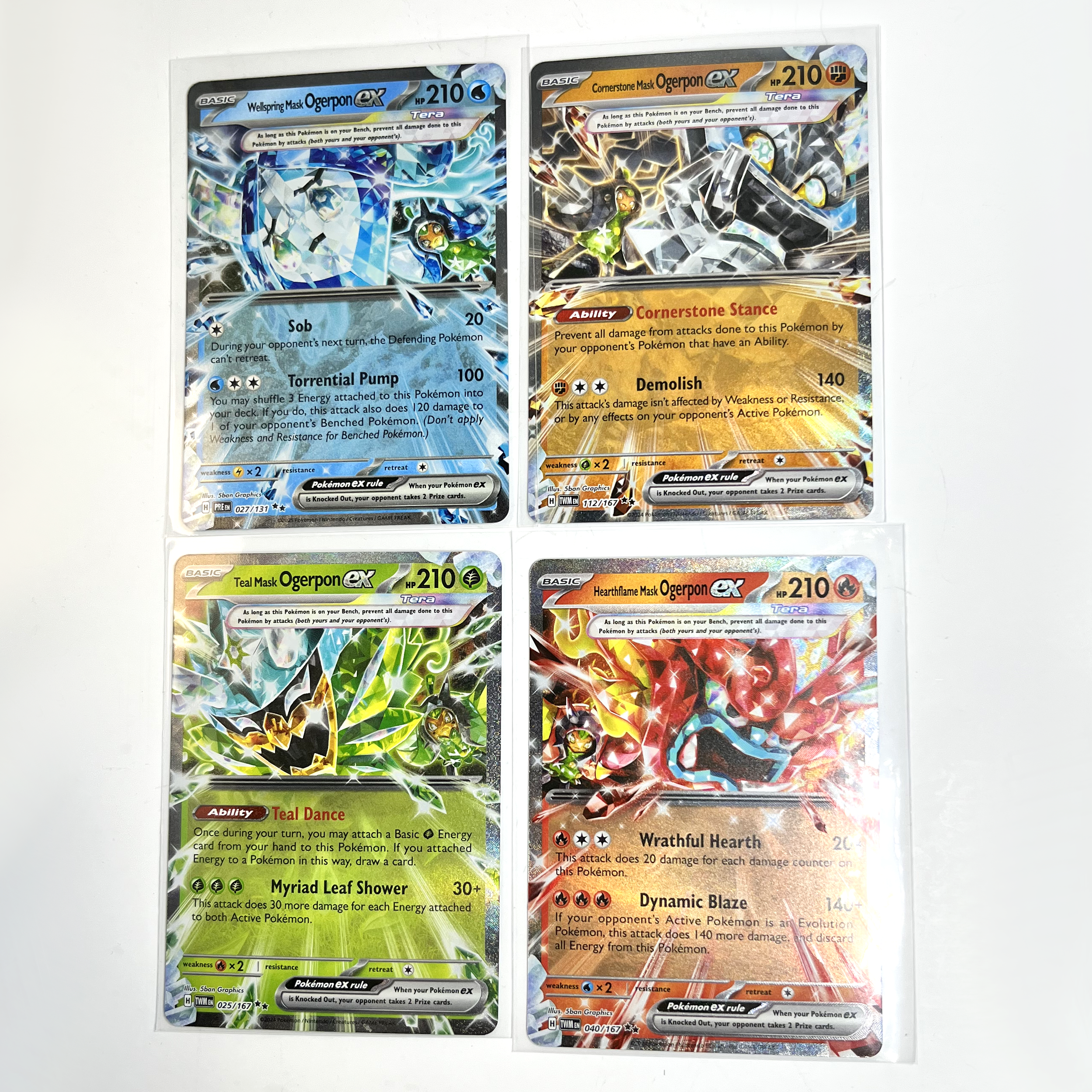 Ogerpon Mask EX Quartet