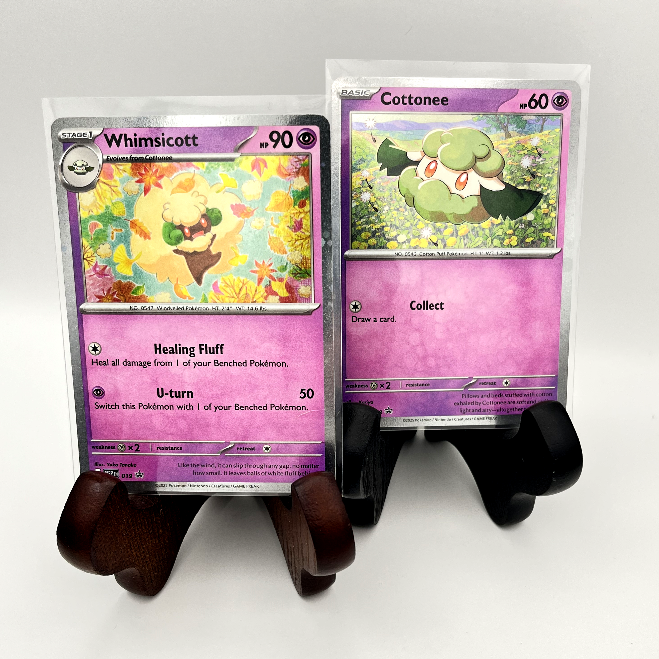 Cottonee & Whimsicott Cosmos Holo Duo