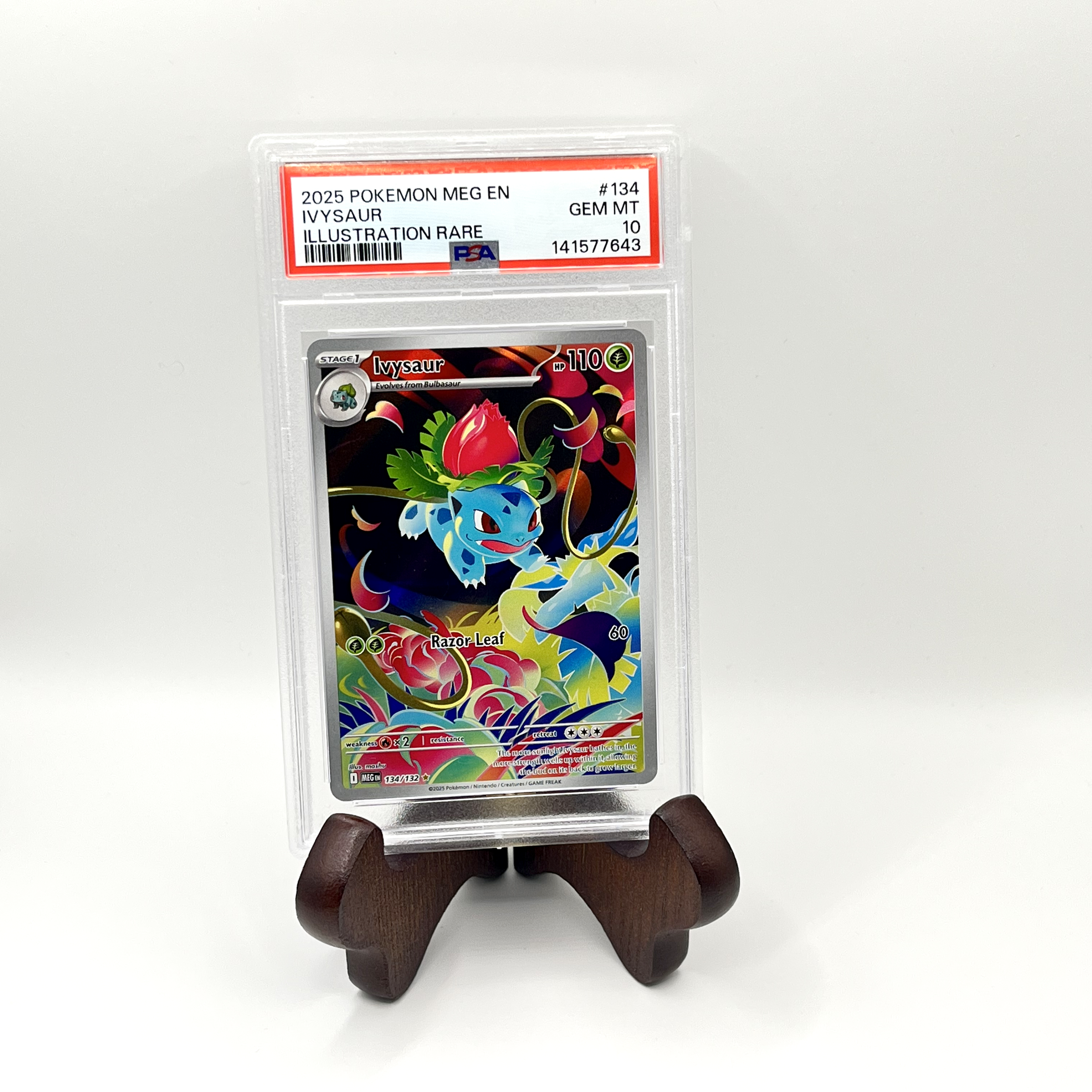 2025 Ivysaur IR PSA 10