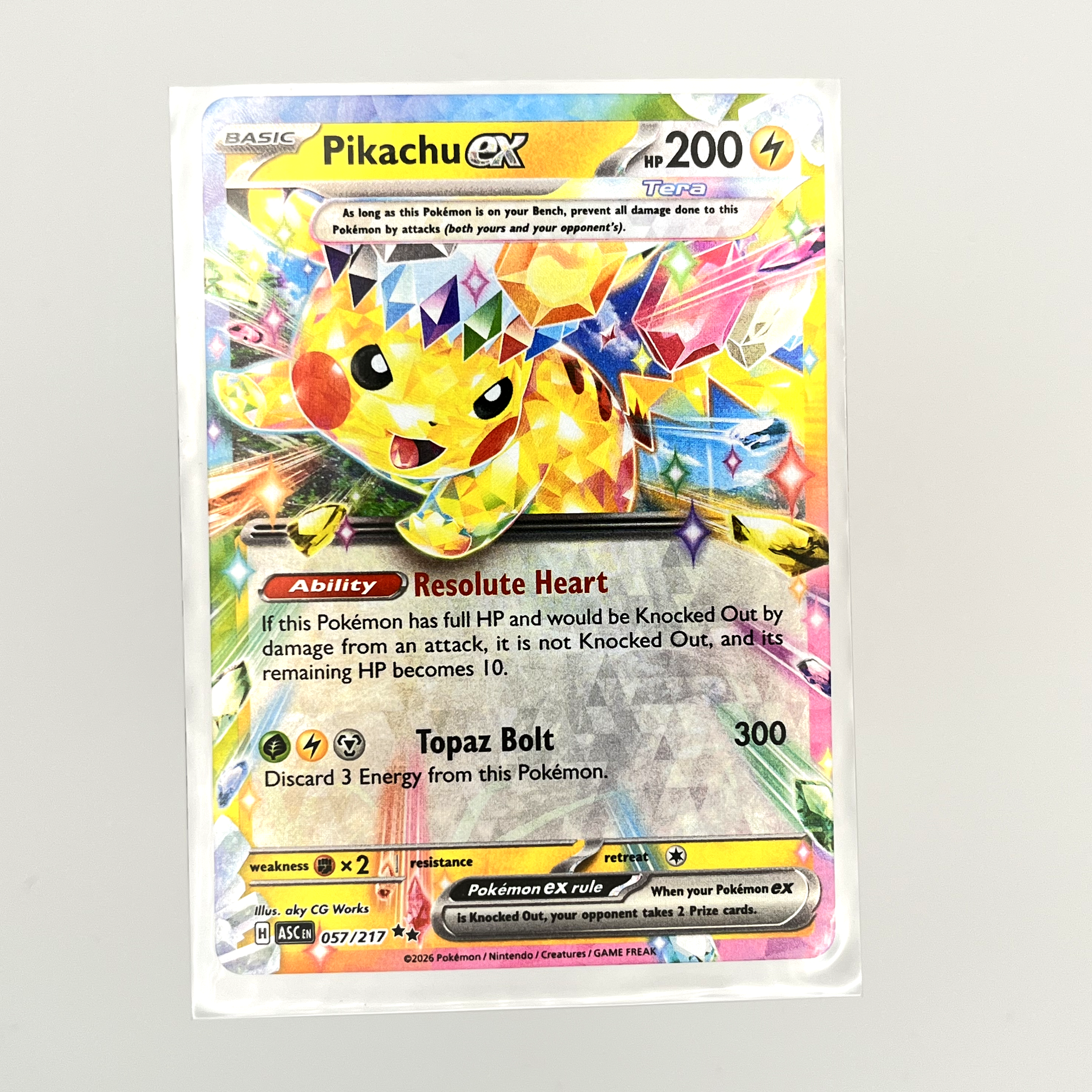 Prismatic Pikachu EX