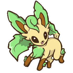Cute, cartoon-style fairy creature with green wings, large eyes, and a cheerful expression.