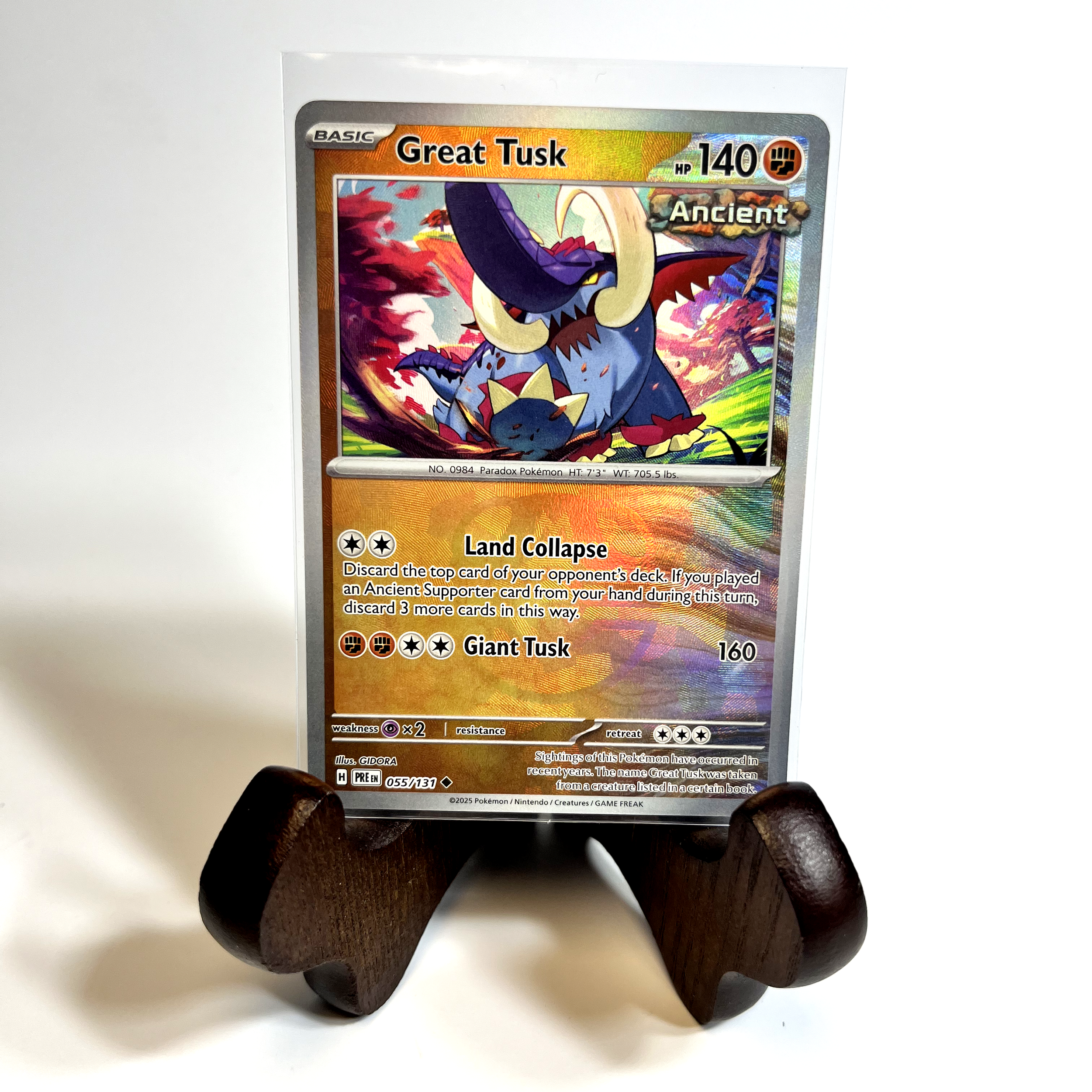 Great Tusk Ancient Masterball Holo