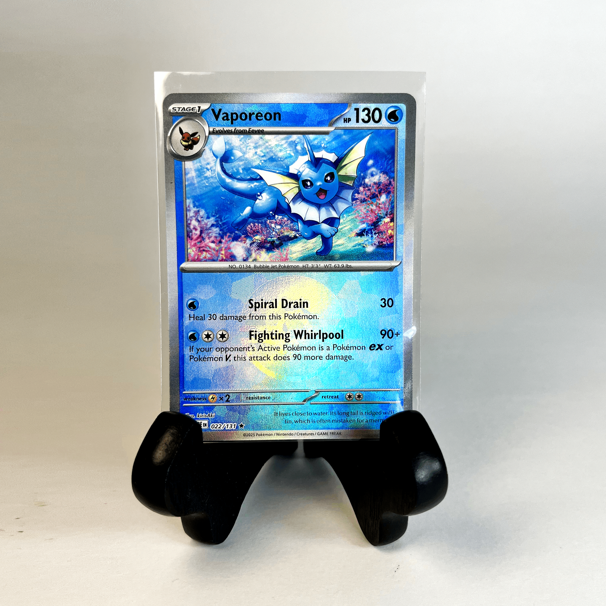 Vaporeon Fractal Pokeball