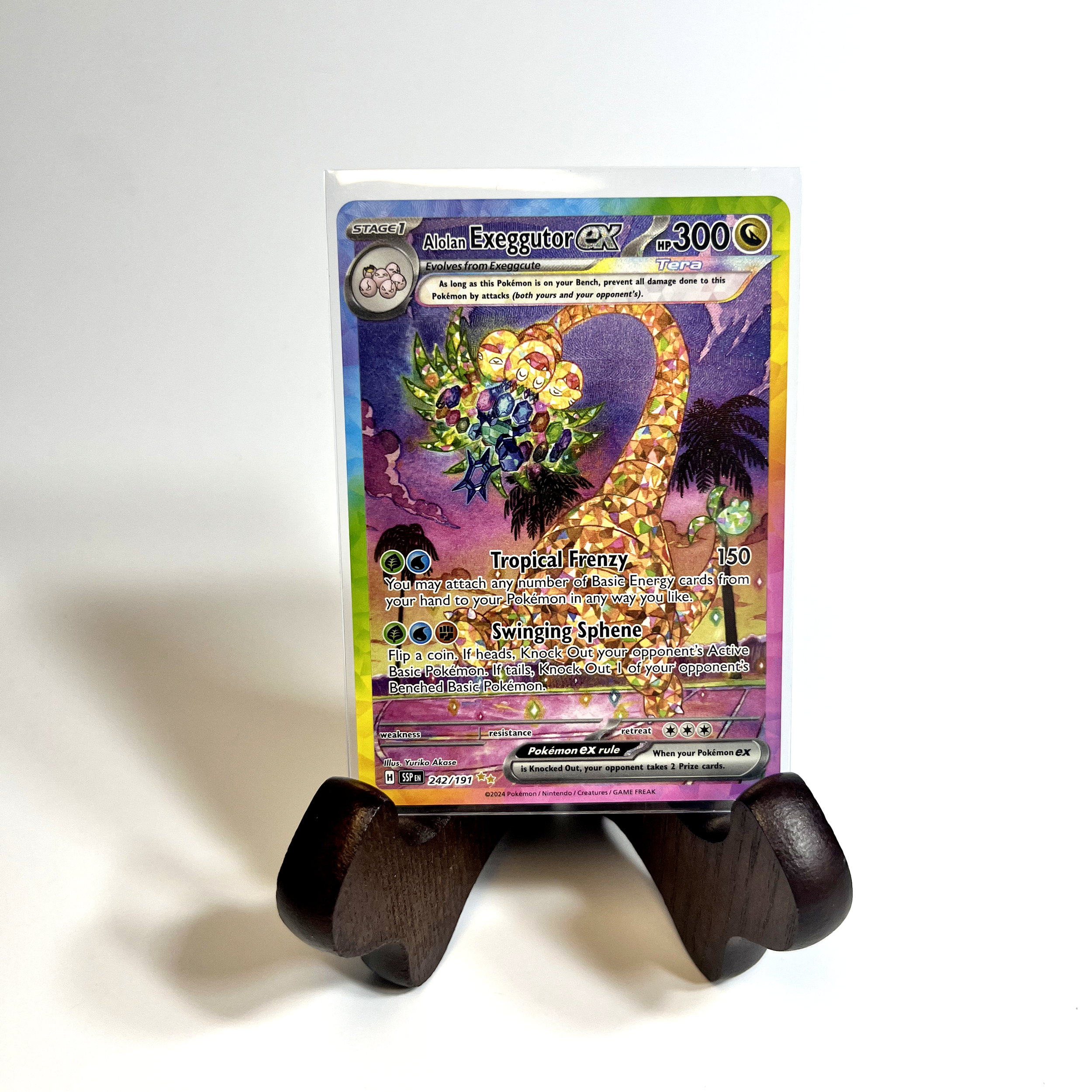 Prismatic Alolan Exeggutor EX SIR