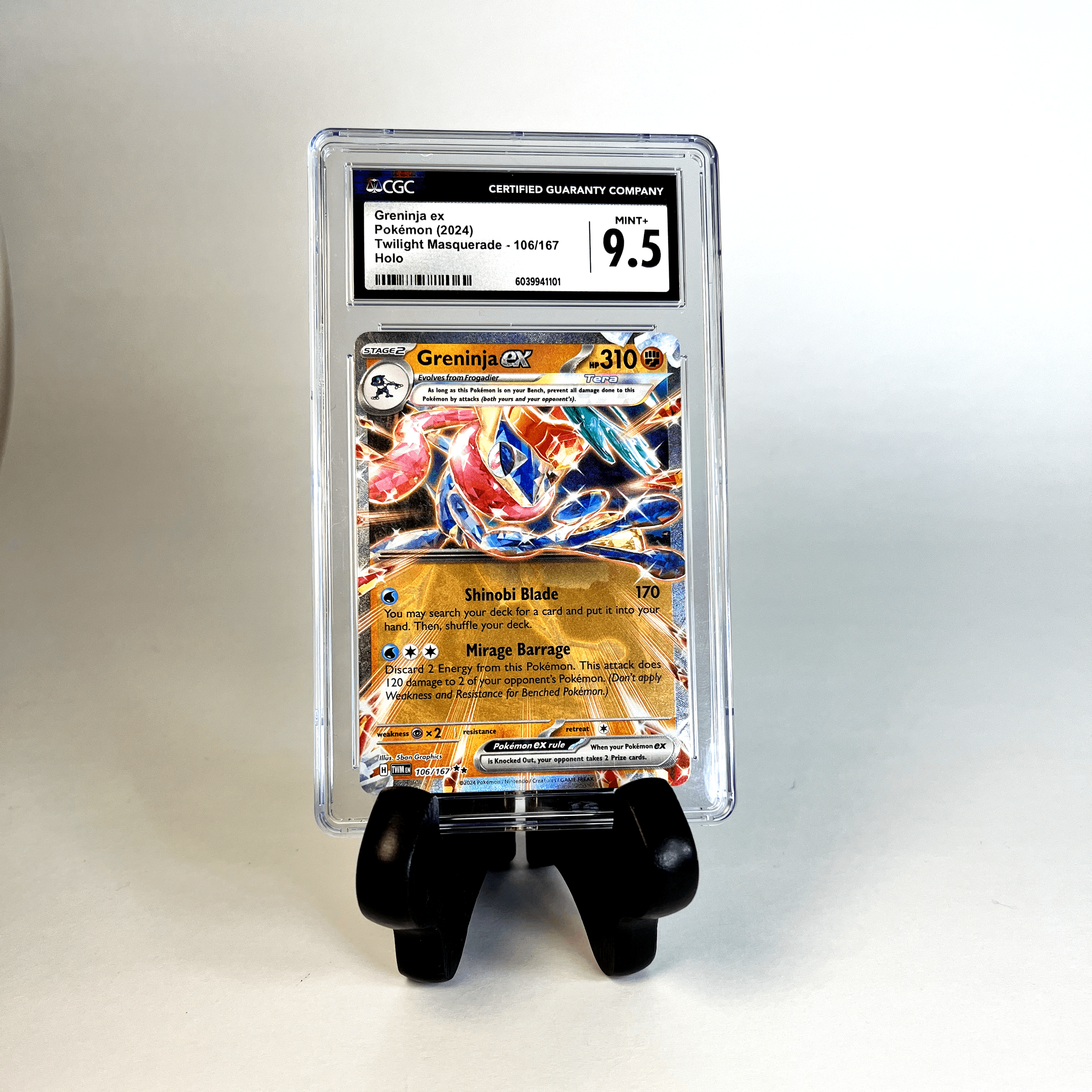2024 Greninja EX Prismatic Mint+ 9.5