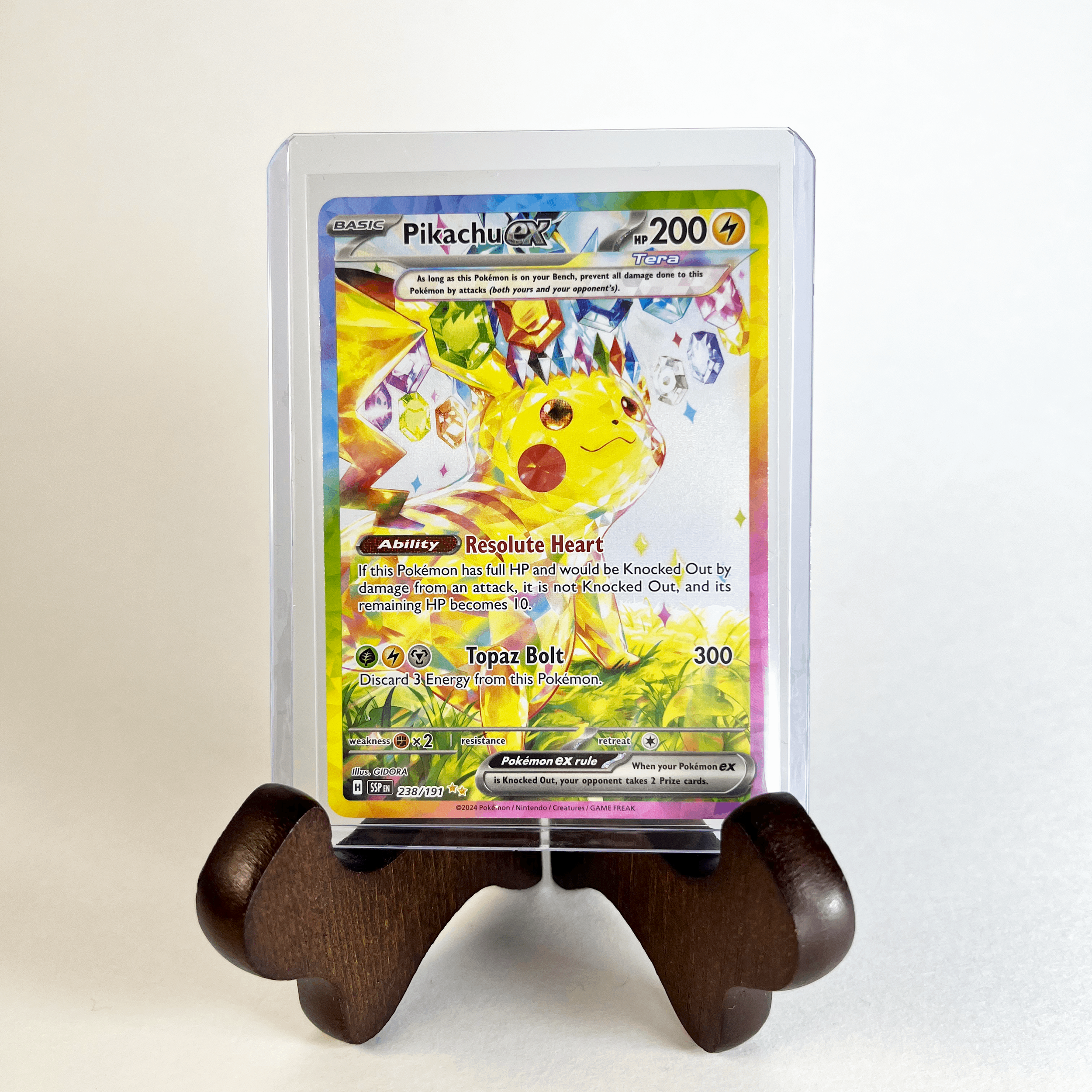 Pikachu EX Prismatic SIR