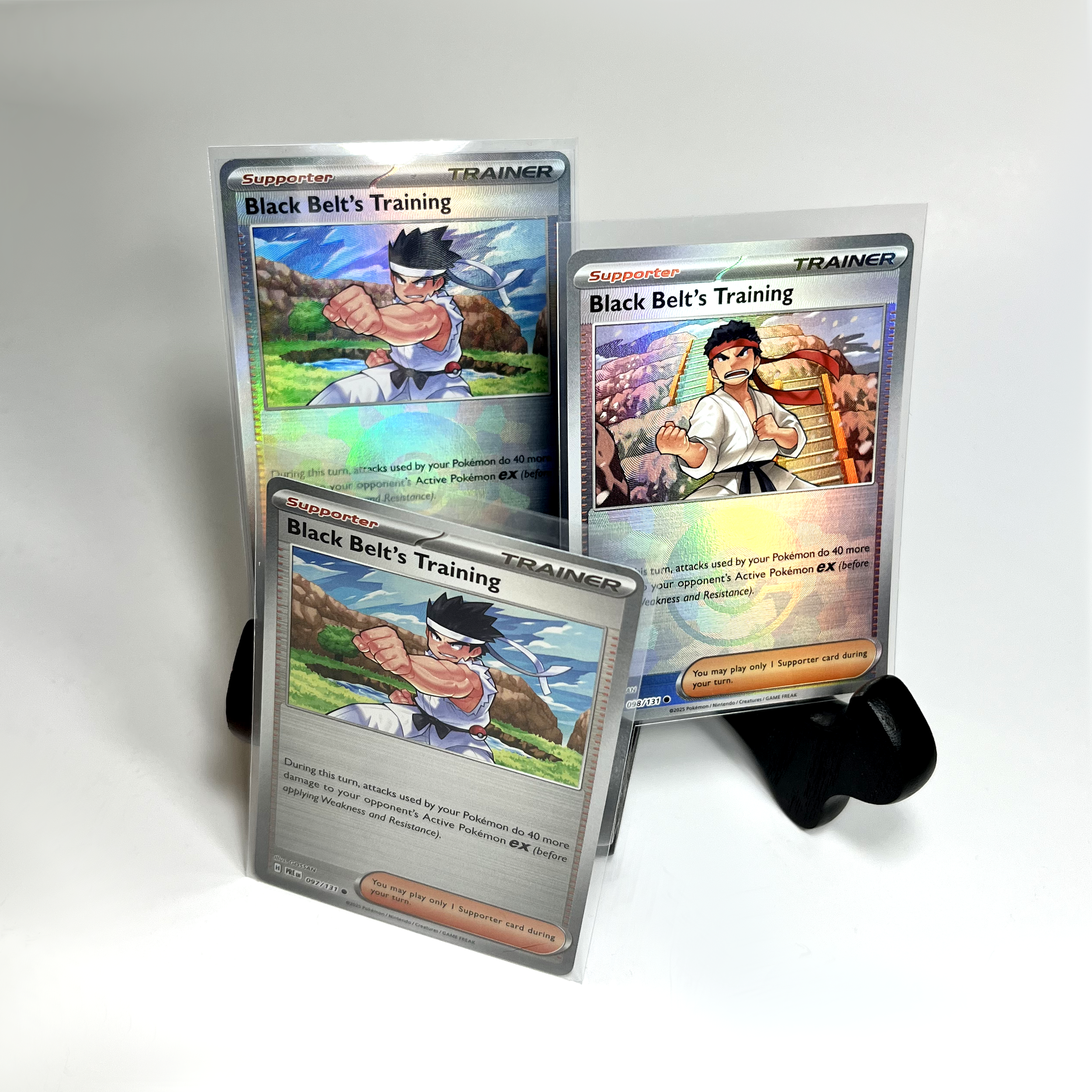 Black Belt's Training Patterned Pokeball