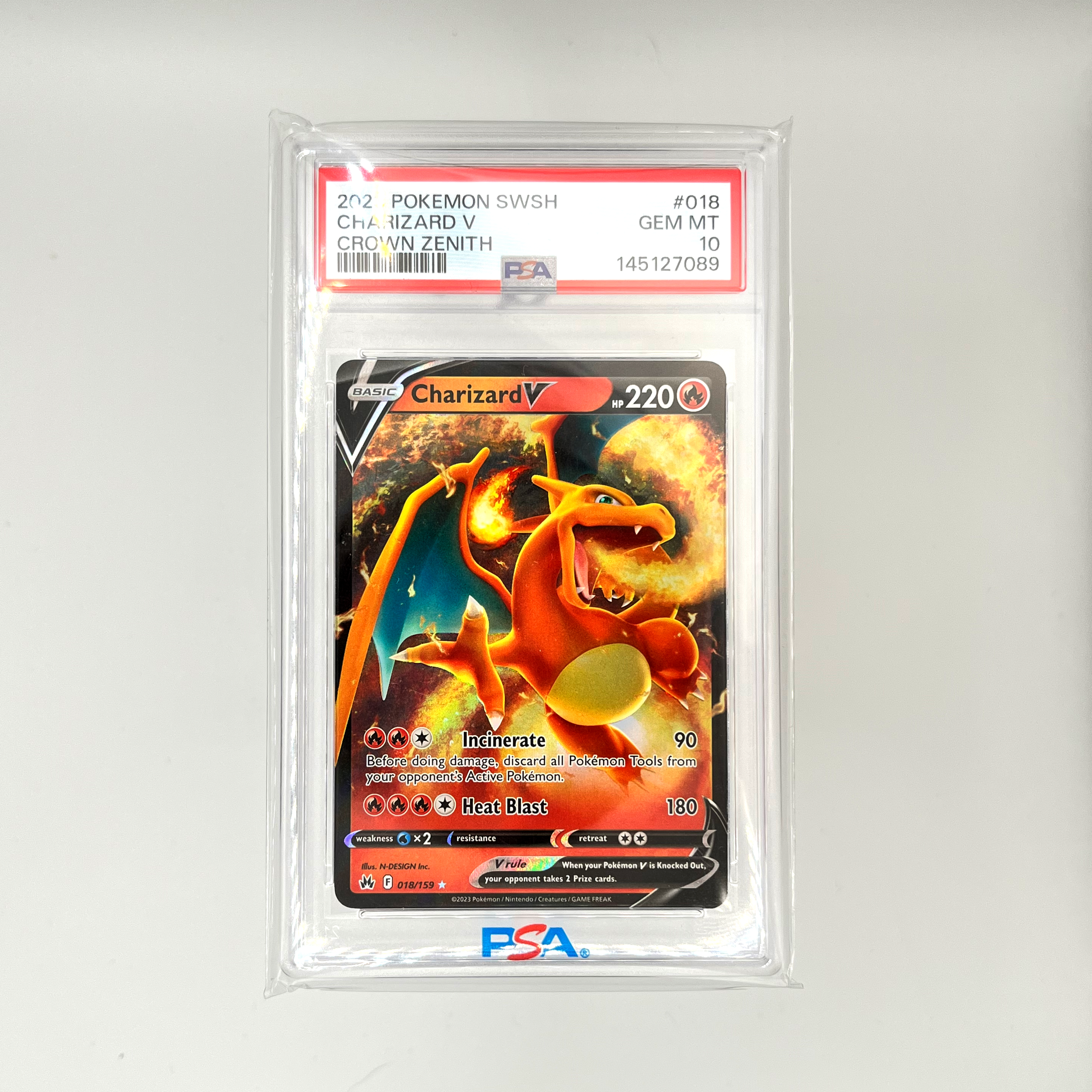 2023 Charizard V PSA 10