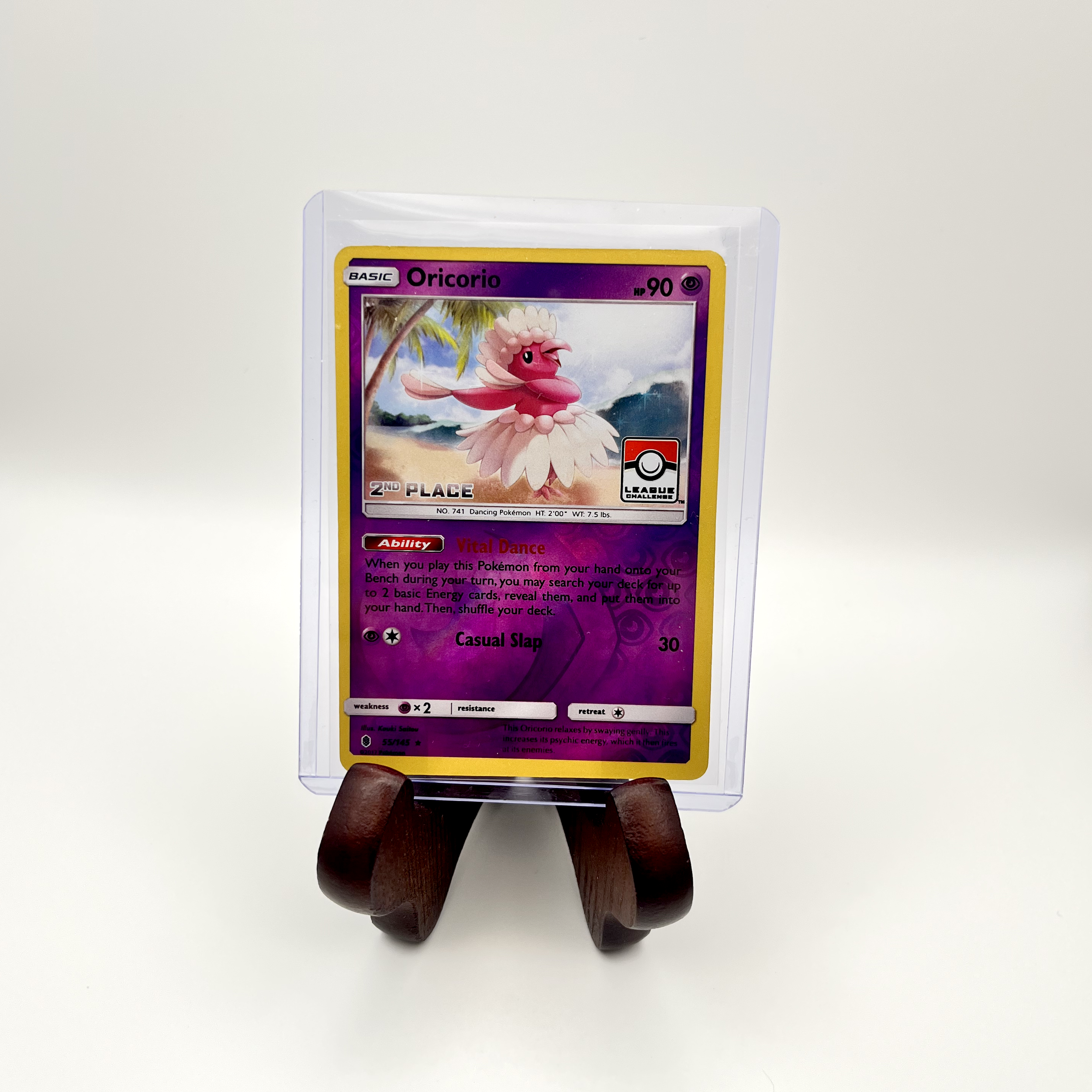 Oricorio League Challenge 2nd Place Stamp