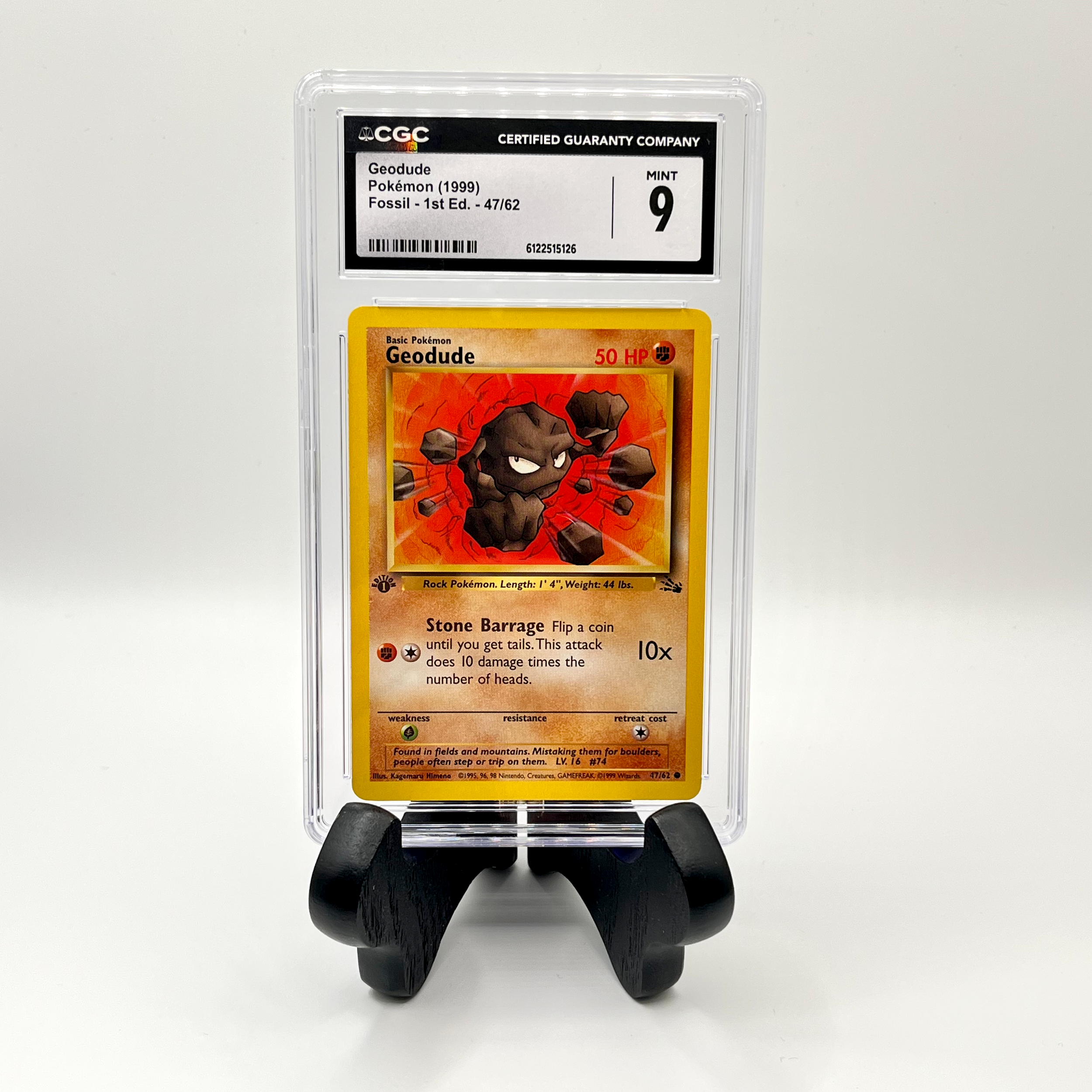 1999 Geodude CGC 9