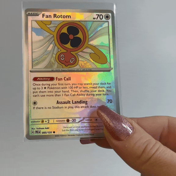 Fan Rotom Masterball Holo  TCGINGY