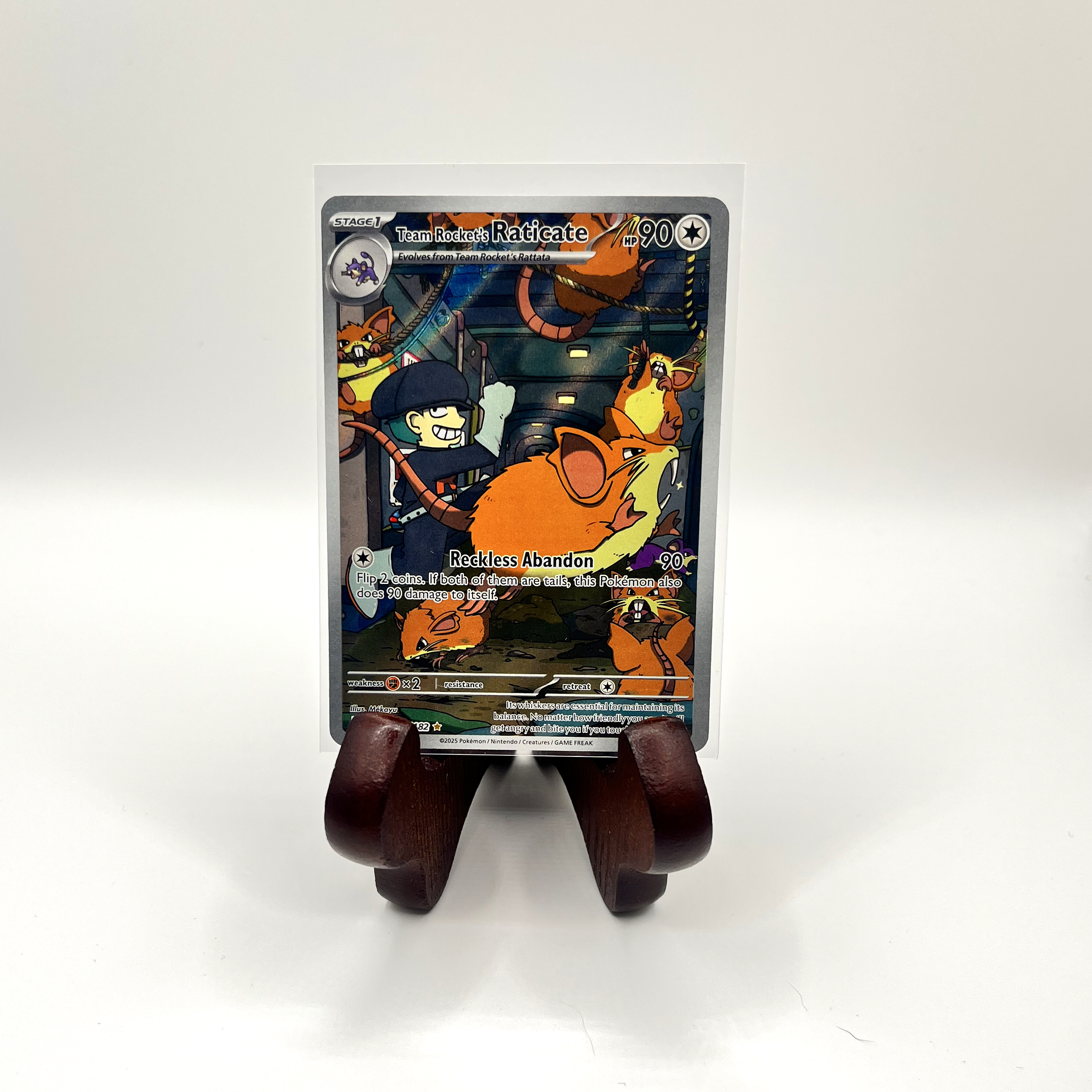 Team Rocket's Raticate IR