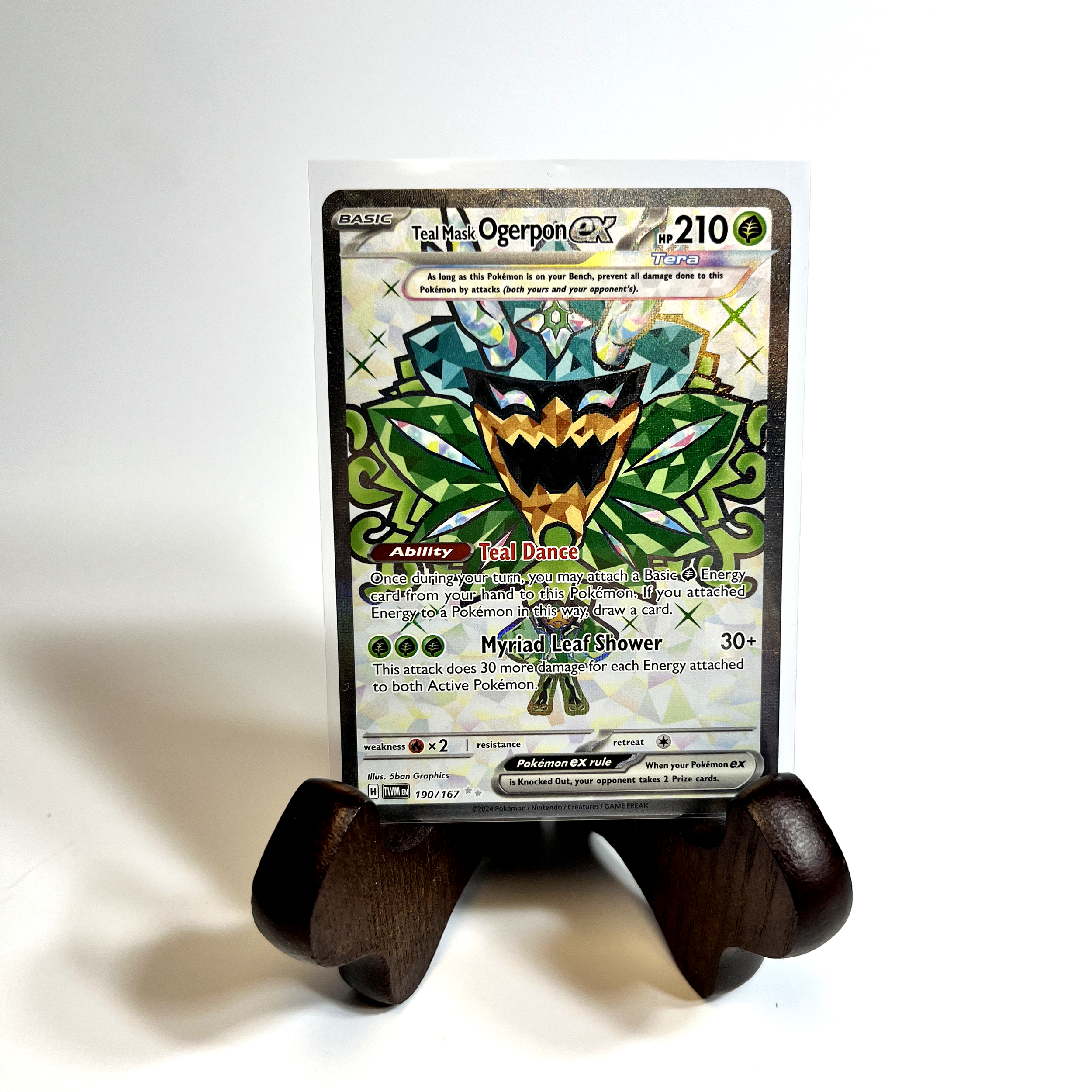 Prismatic Teal Mask Ogerpon EX