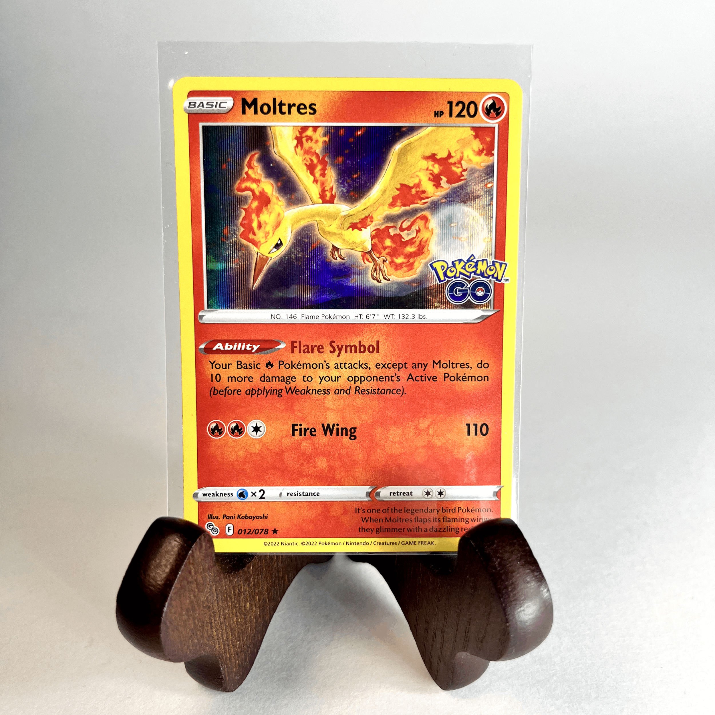 Moltres Stamped Holo