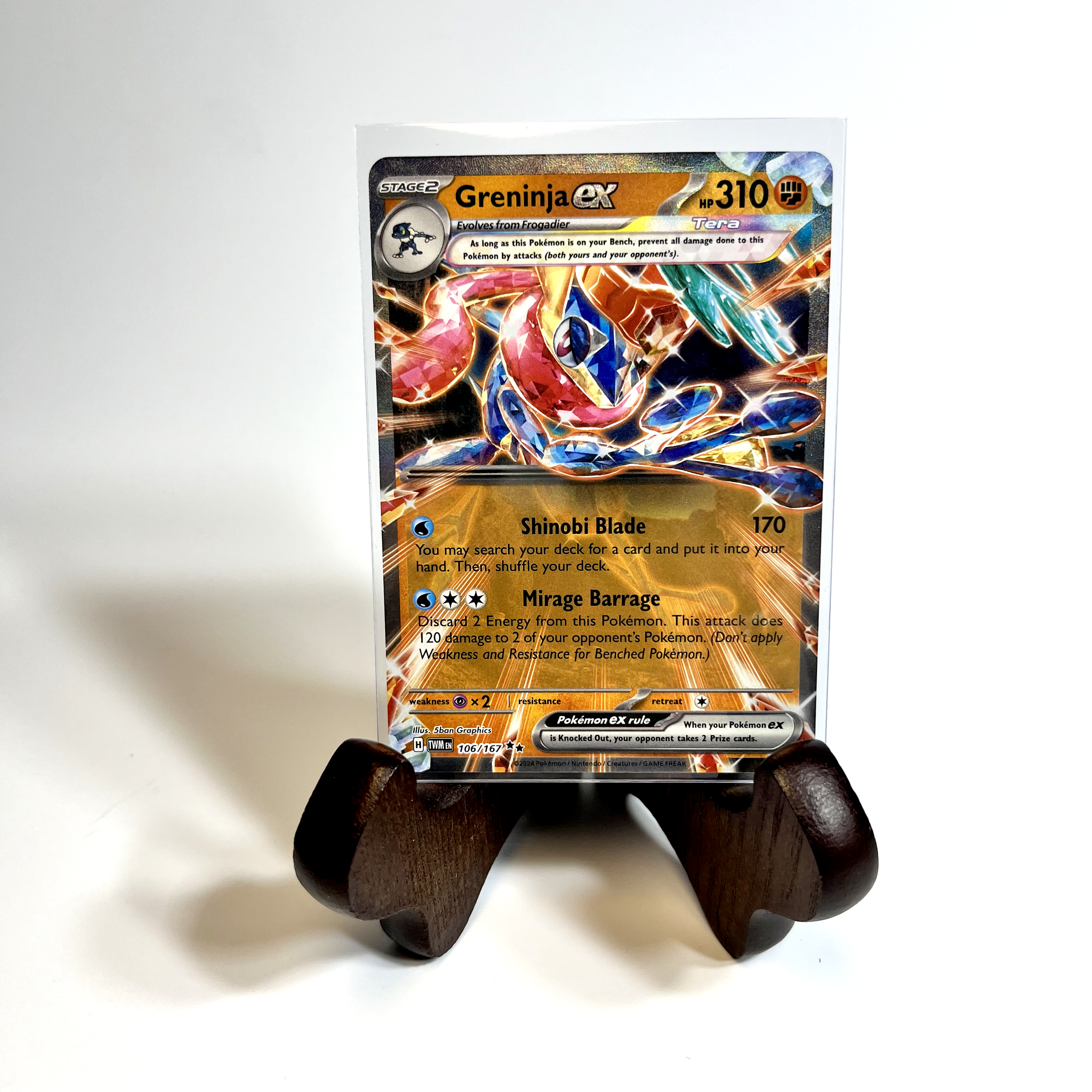 Prismatic Greninja EX