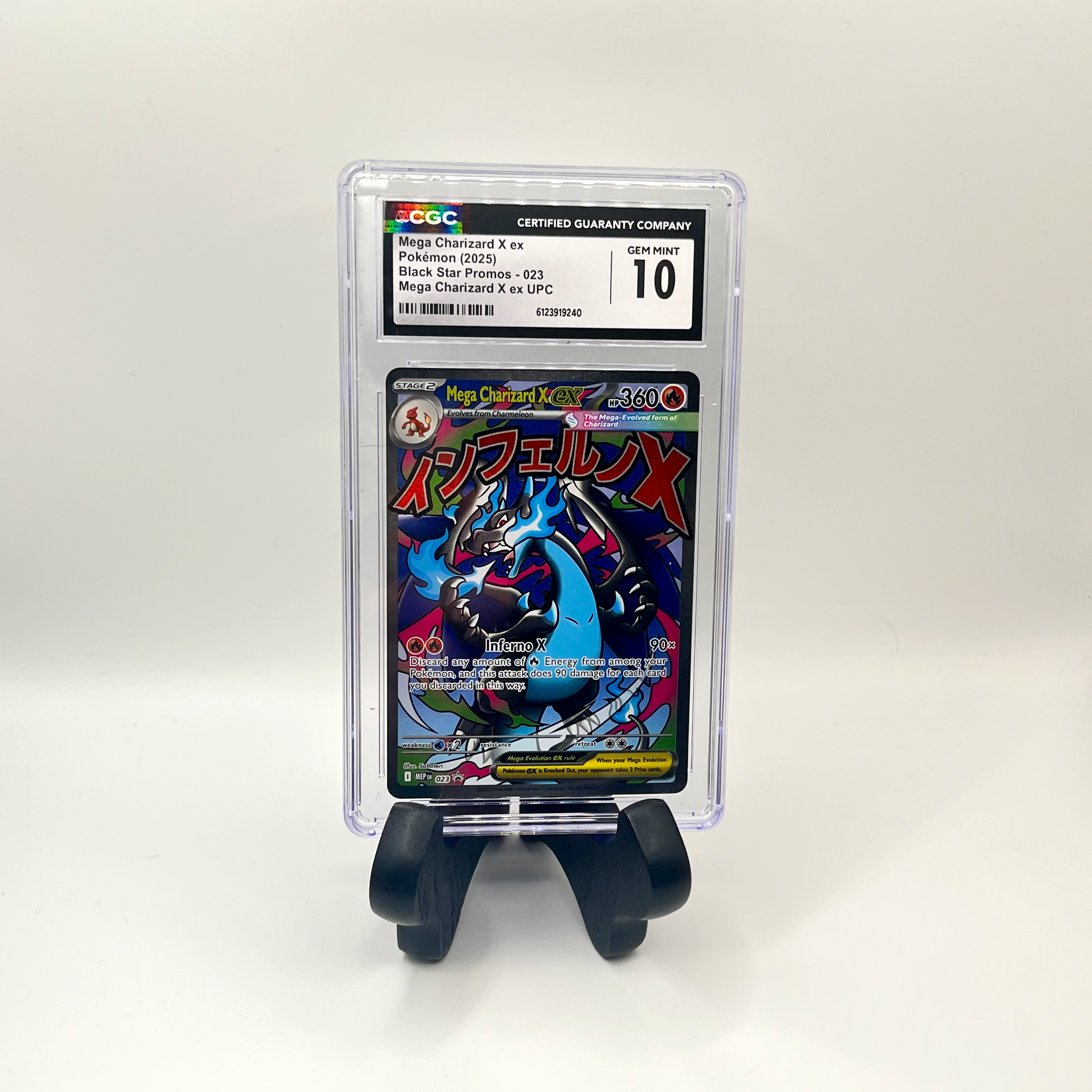 2025 Mega Charizard X Promo CGC 10