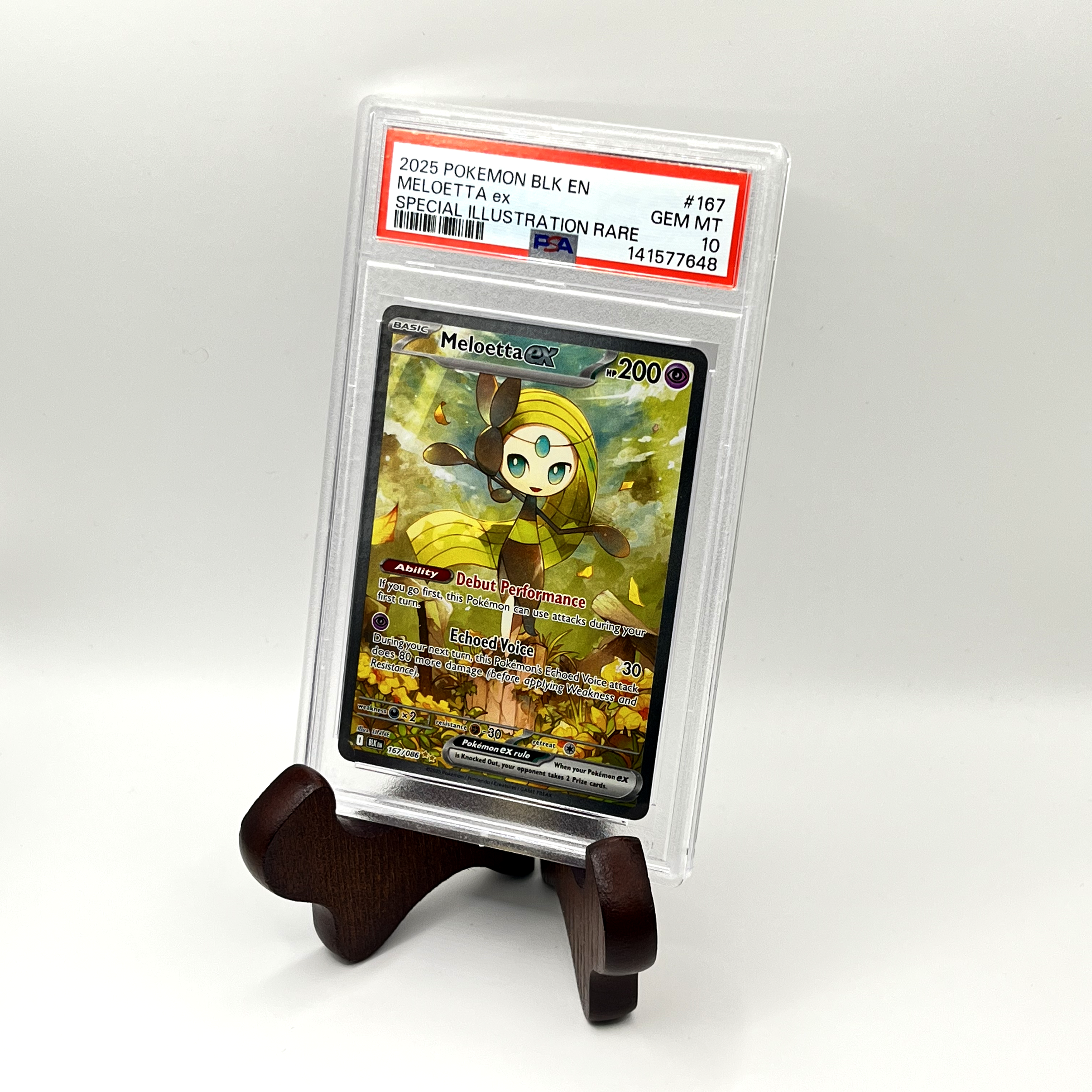 2025 Meloetta EX SIR PSA 10