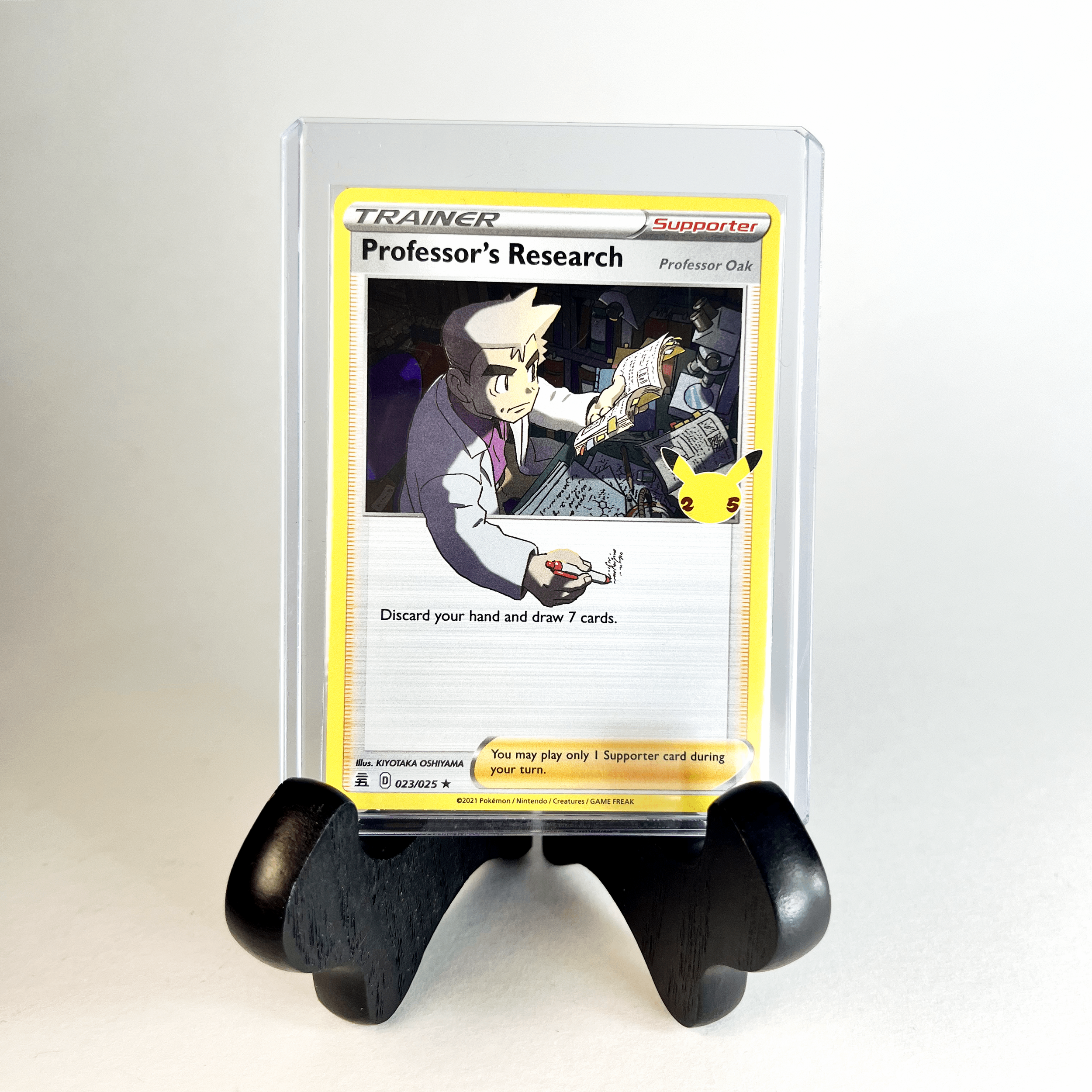 Professor's Research Extended Art Stamped