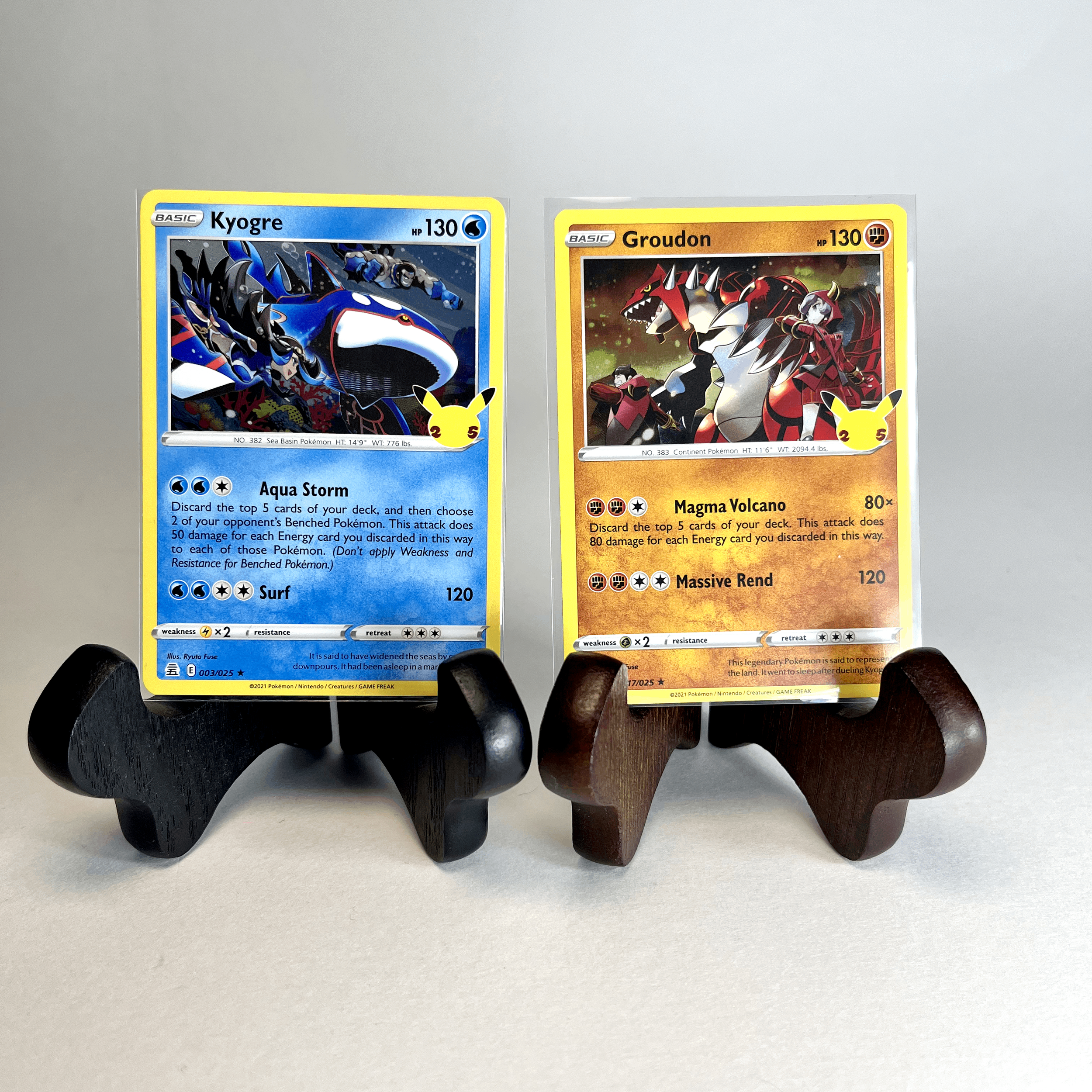 Kyogre - Groudon Celebration Duo