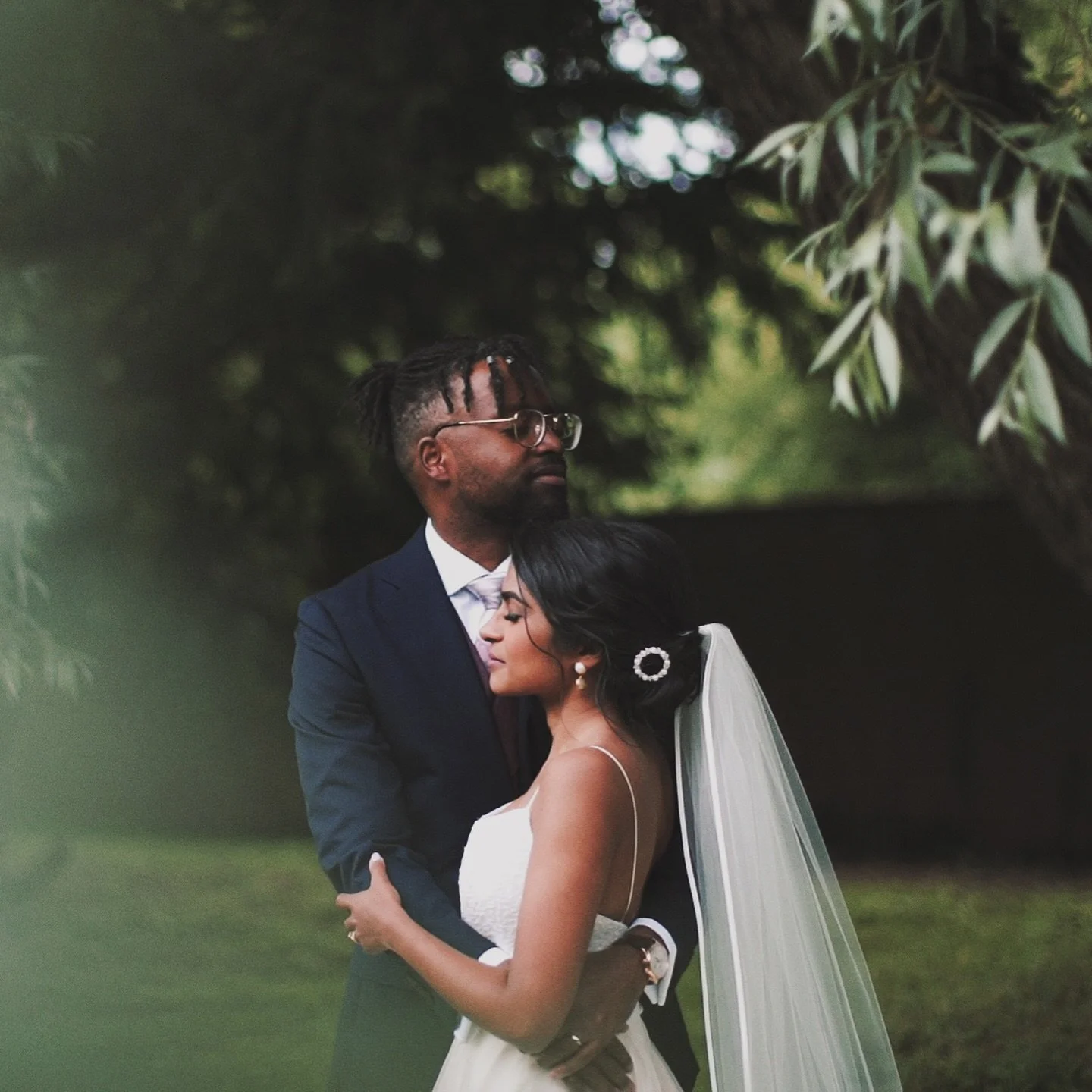 Posted&hellip;&hellip;.just because these two look so cute together.

#parklandswedding #quendonhall #hinduwedding #multifaithwedding #weddingvideographeruk #ukweddingvideographer