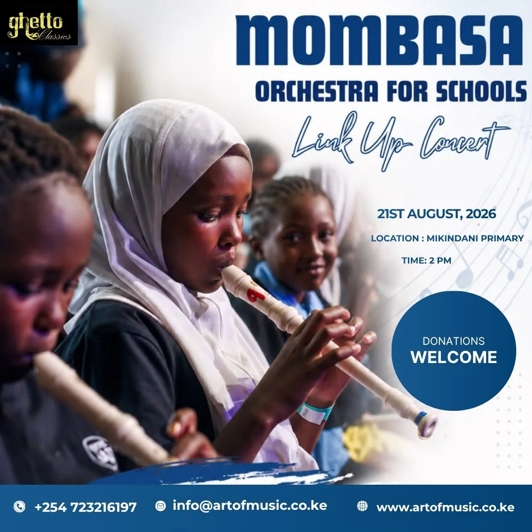 Mombasa Orchestra for Schools – Link Up Concert