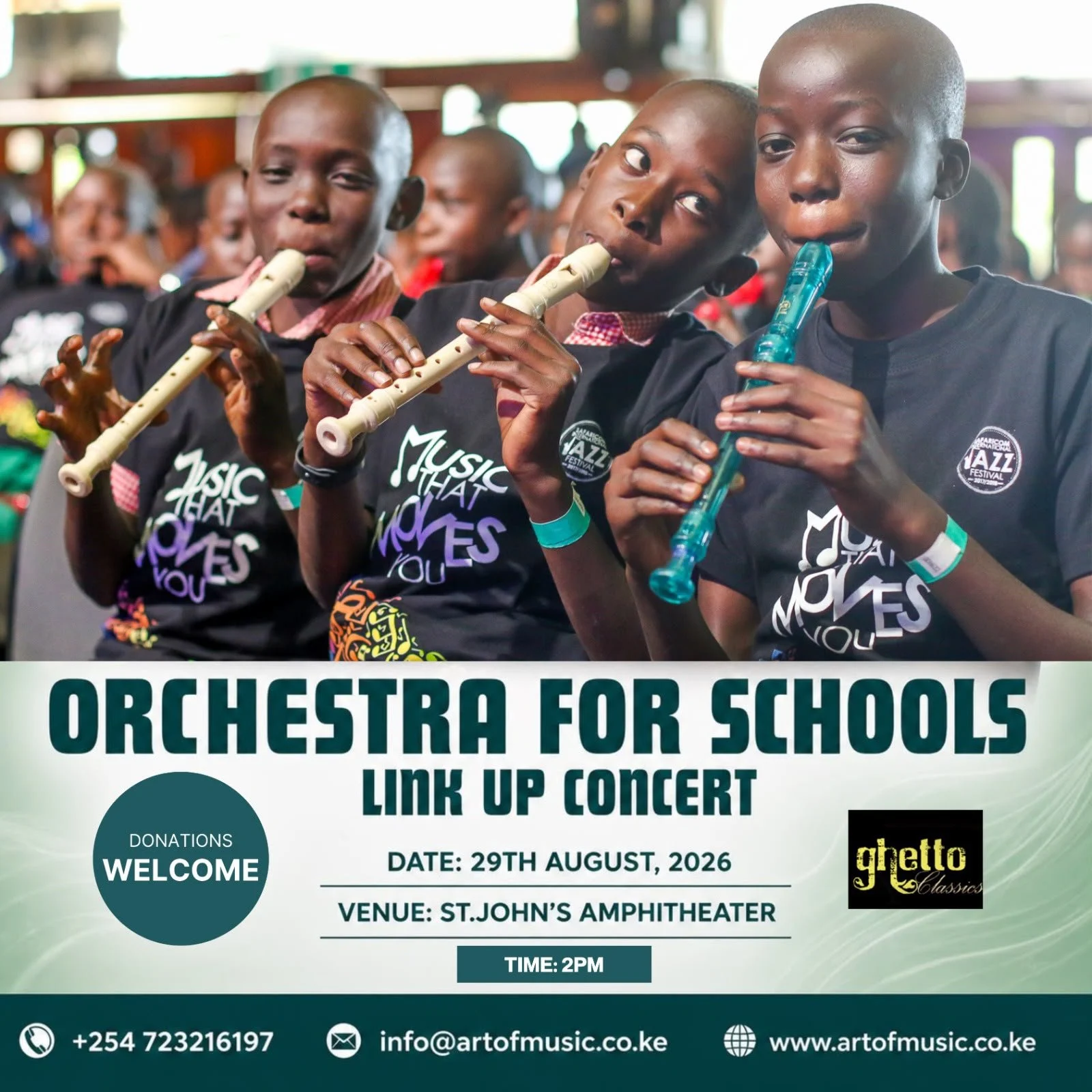 Nairobi Orchestra for Schools – Link Up Concert