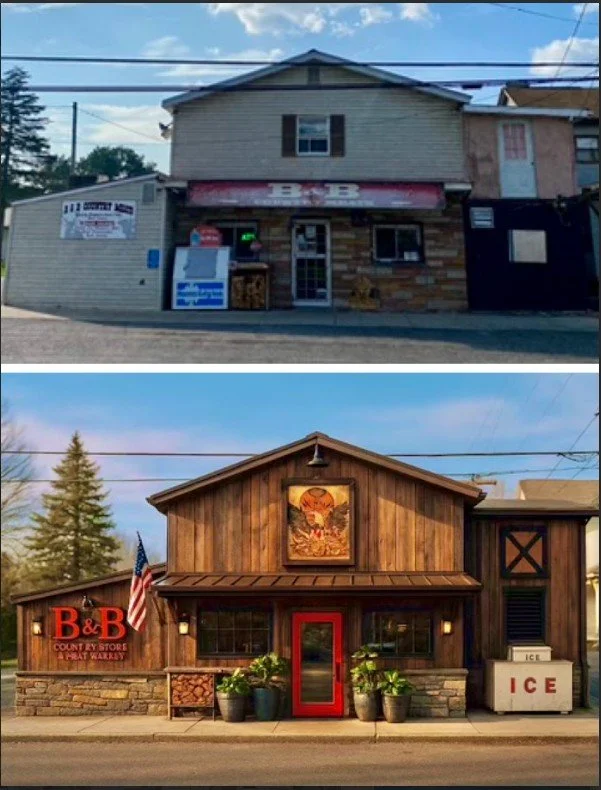 Storefront Facade Reno.