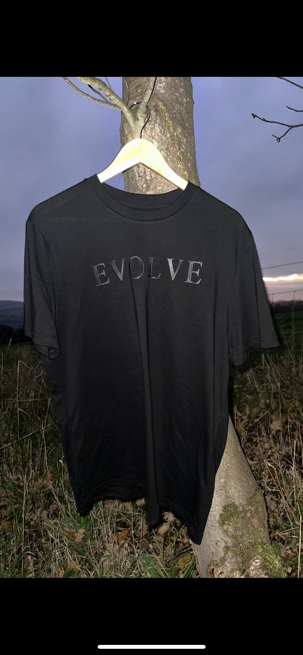 Evolve T-shirt - Sable black