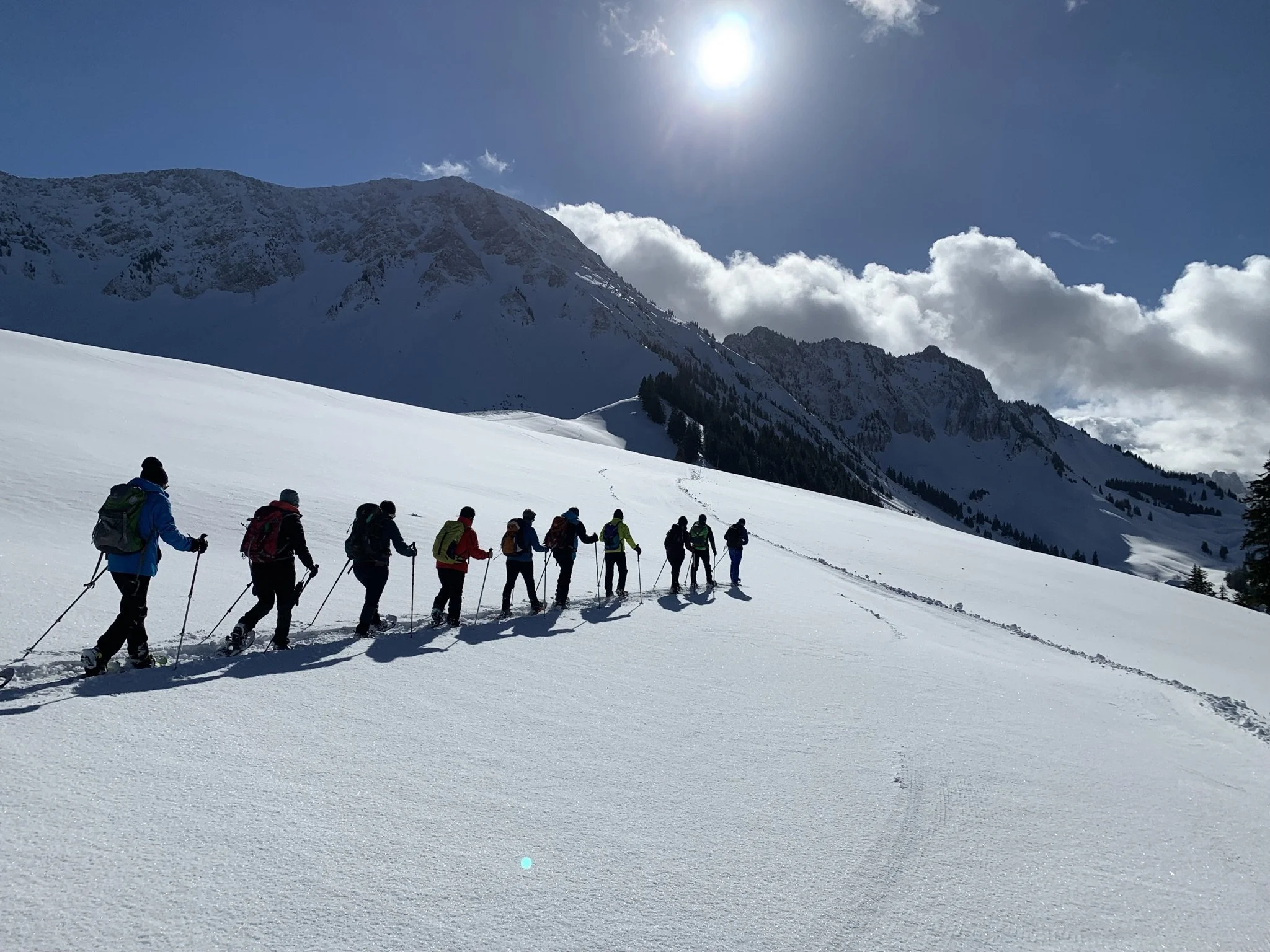 Zweitägige Schneeschuhtour vom Schwarzsee nach Zweisimmen - Ausgebucht