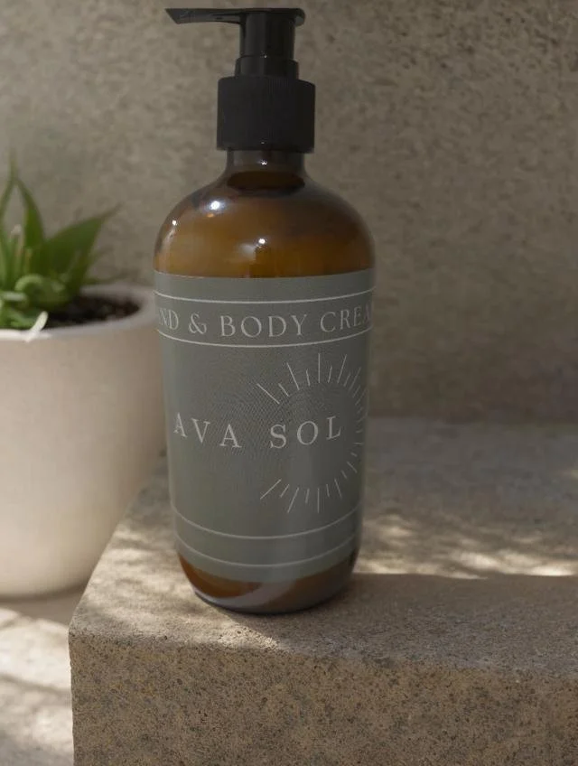 Ava Sol Hand Crème — Lemongrass & Lime