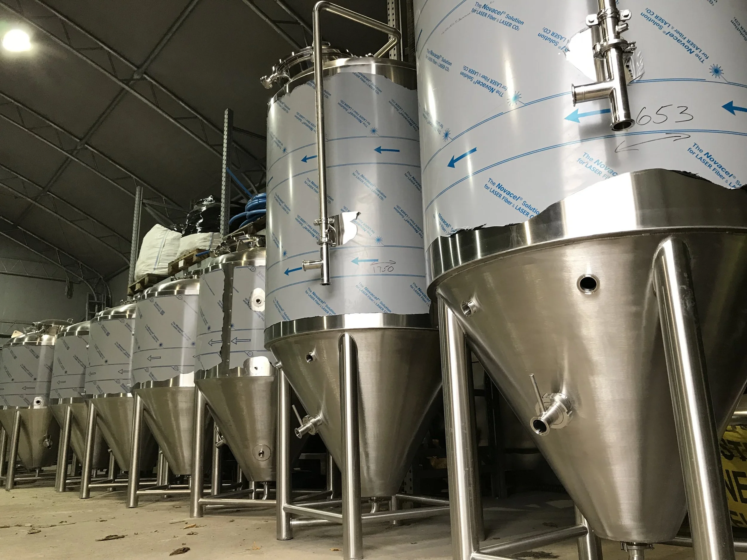 Brewery Fermenting Vessels