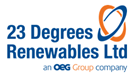 23 Degrees Renewables Logo