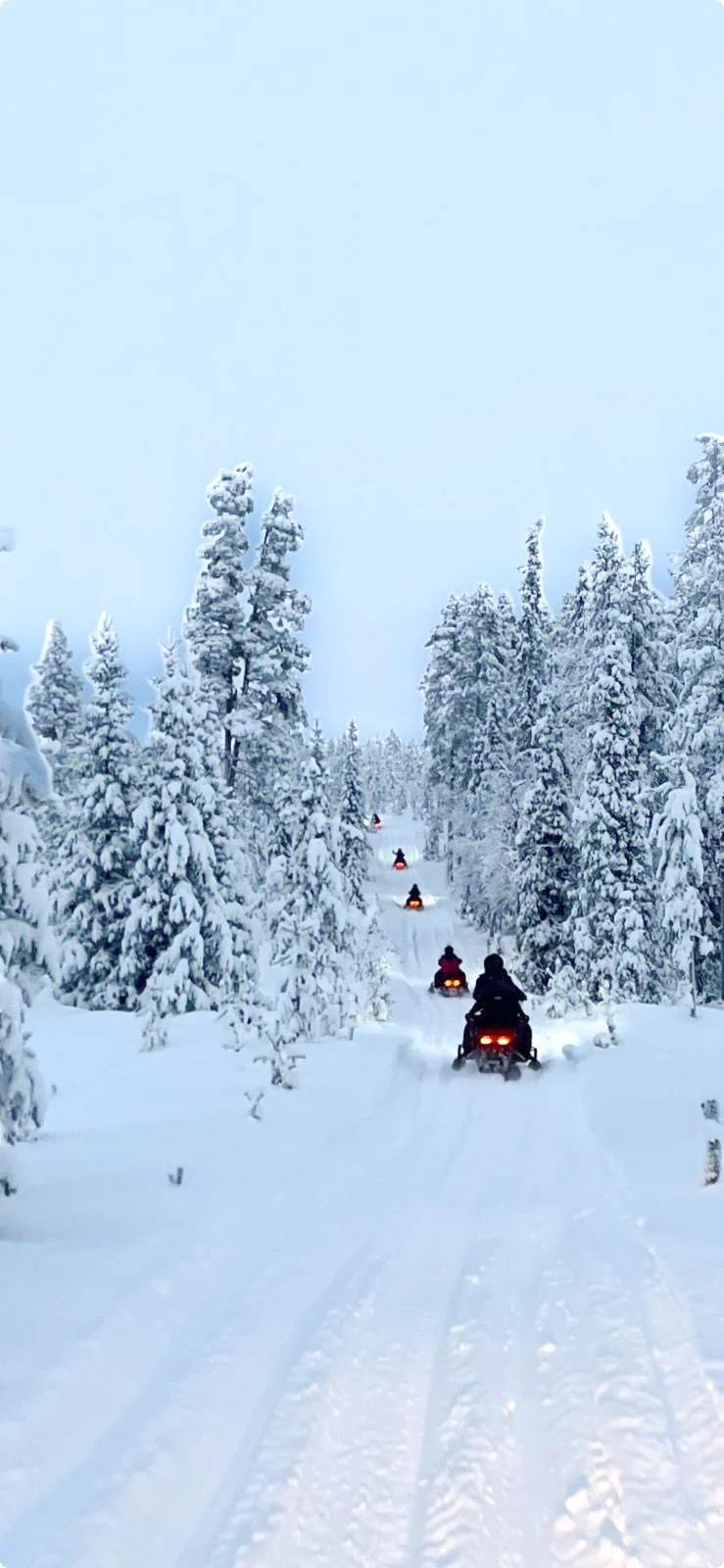 Kelkan tuntivuokraus lappi Snowmobile rental lapland rovaniemi